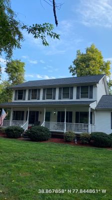 Marshall Roofing Project - Landmark Pro Max Def Pewterwood Designer Shingles