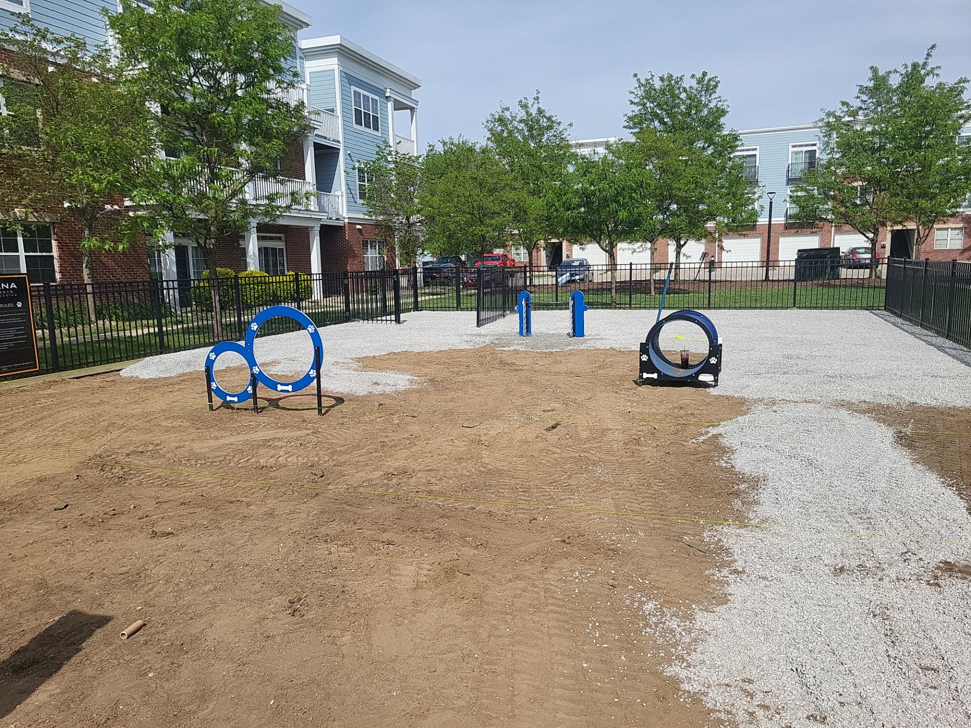 Apartment Pet Park Turf Renovation and Mini Personal Pet Yards @ Solana Apartments by Southwest Greens Midwest