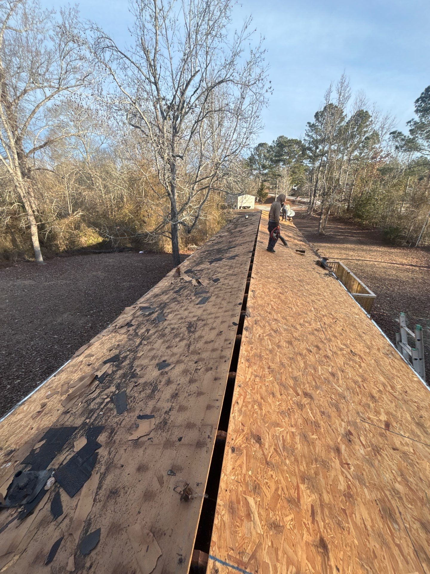 Roof Replacement in Waterloo, SC | New CertainTeed XT 25 Nickel Gray Shingles by Roofers LLC