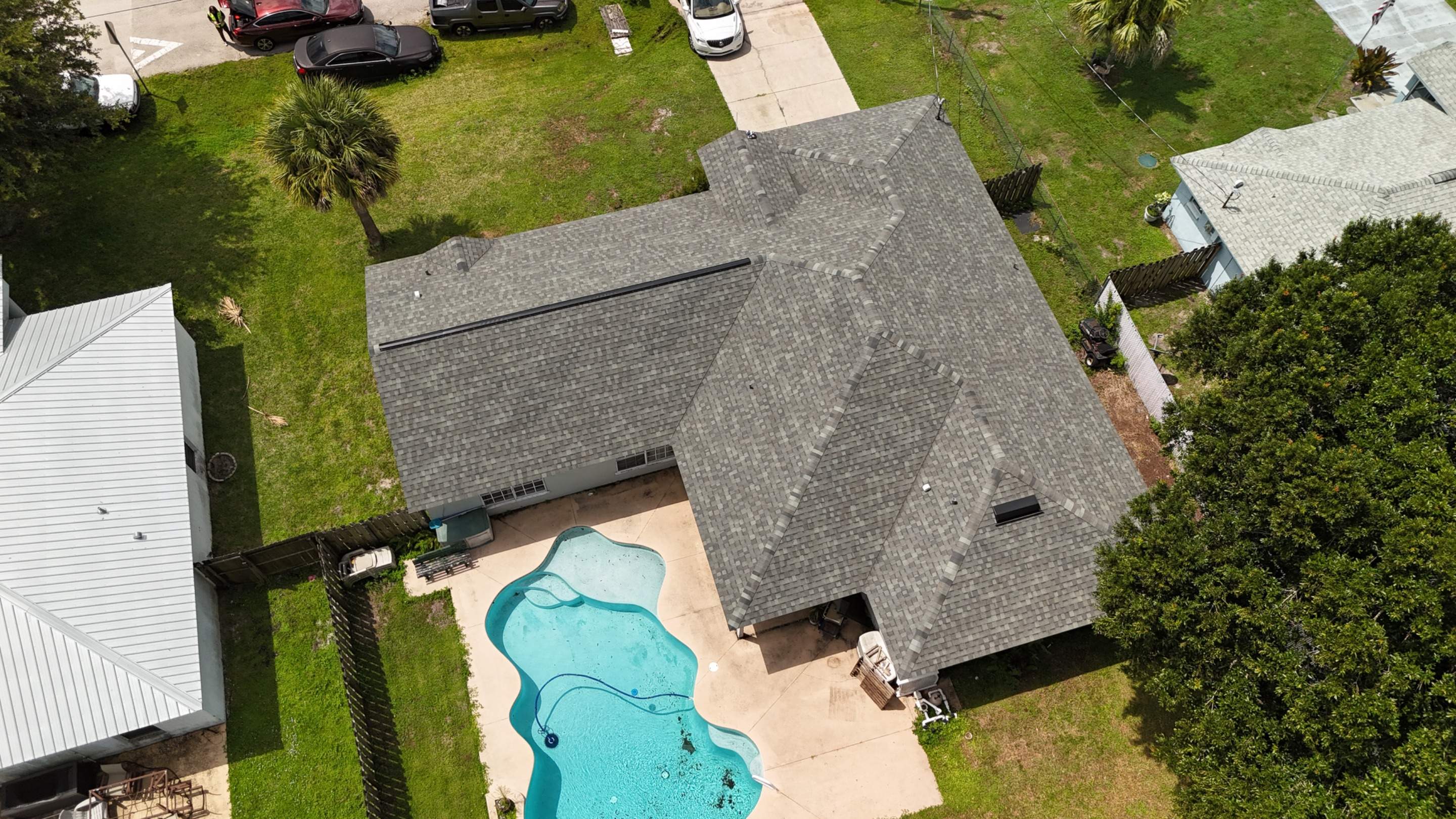 Port St. John Roof Replacement Featuring Tamko Titan Oxford Gray Shingles by Wiedmann Construction & Roofing