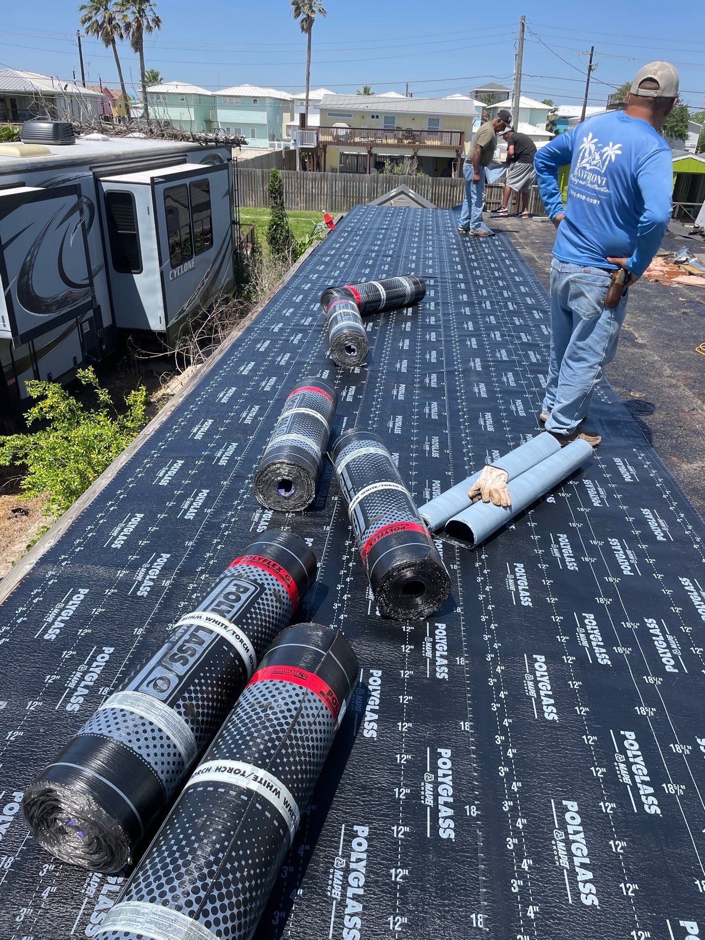 Island Torch Time by Bayfront Roofing and Construction