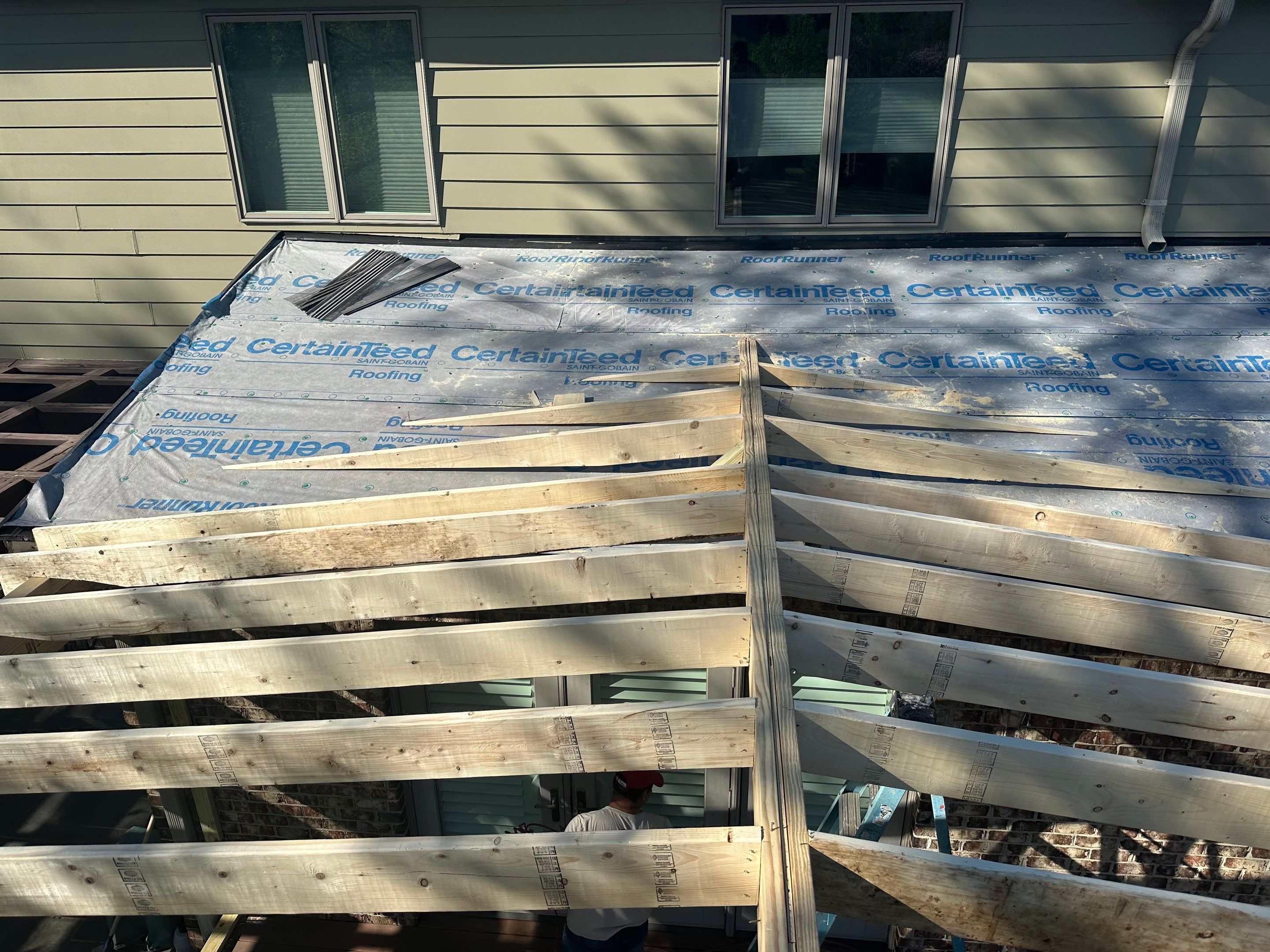 Deck/Screen porch Transformation using Timbertech by The Smet Companies, LLC