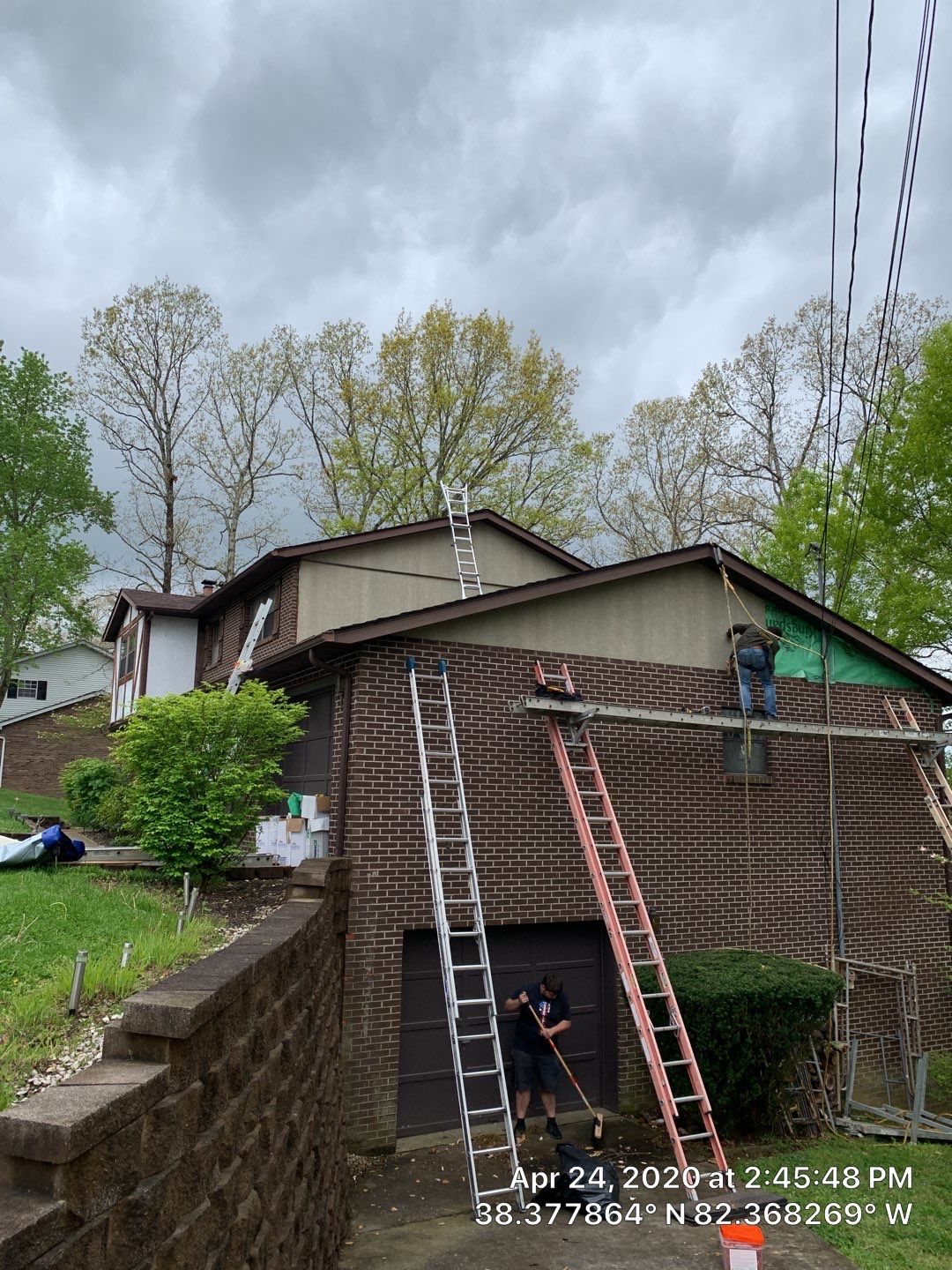 Old to New Tudor Style Fiber Cement Update  by Secure Construction Company Inc