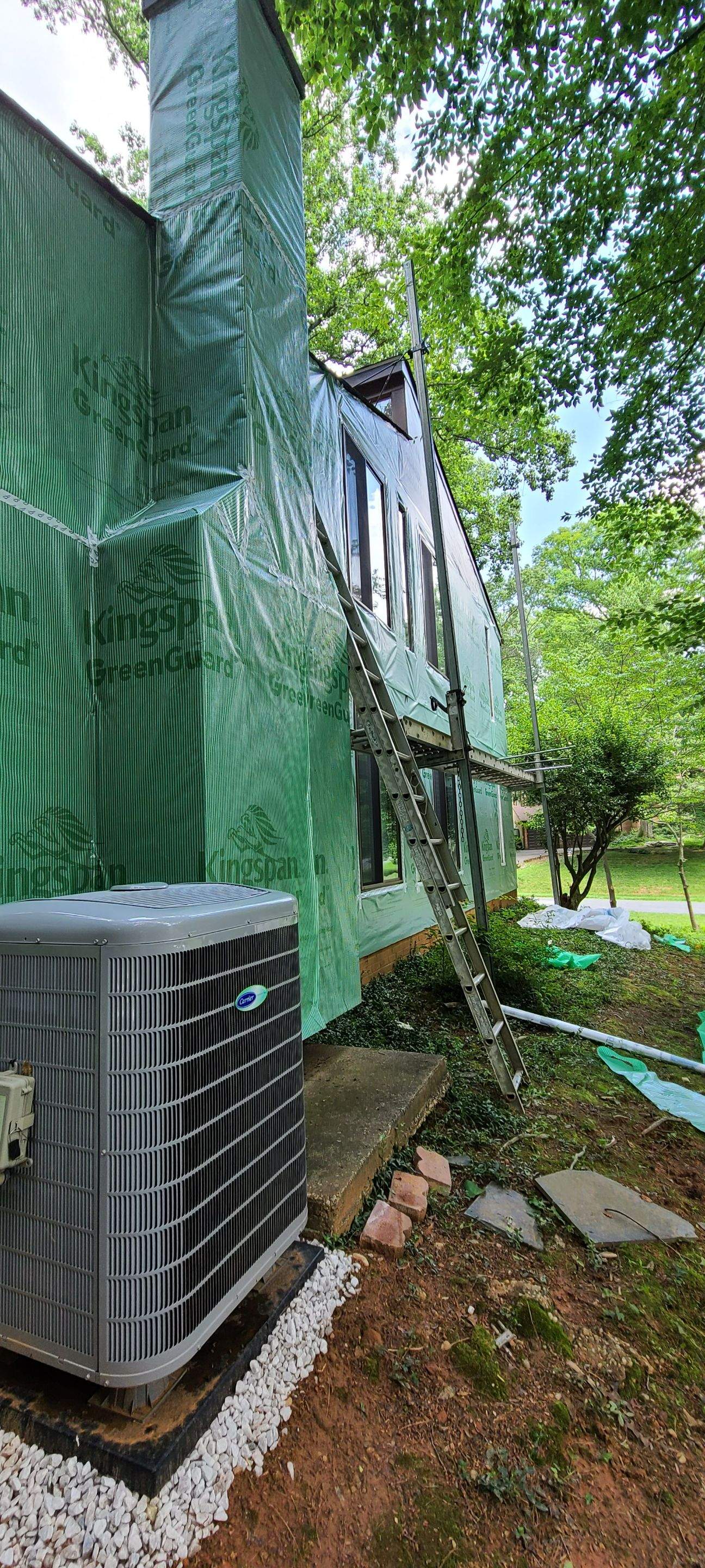 James Hardie Board and Batten Siding and ProVia entry door by Window Depot of Annapolis