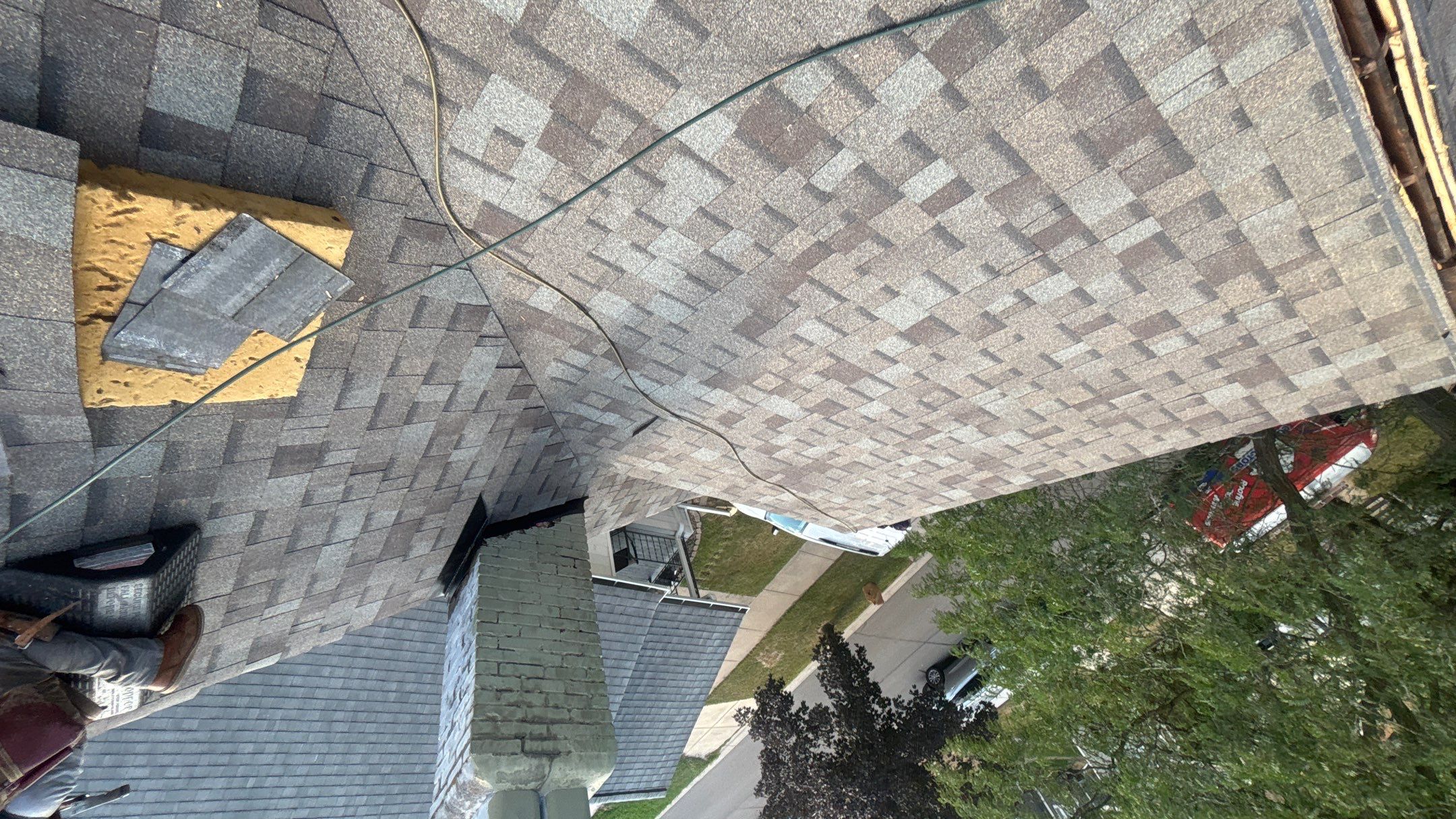 Roof Replacement using Owens Corning Driftwood by 180 Contractors