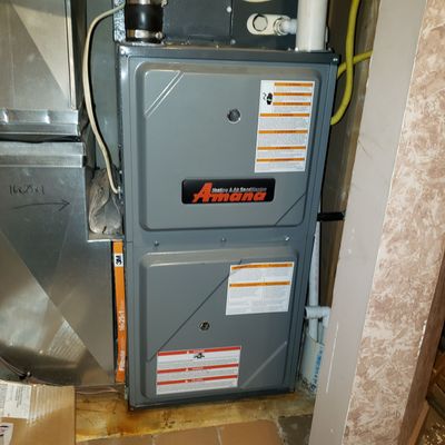 Furnace Maintenance and Service using Warranty Parts