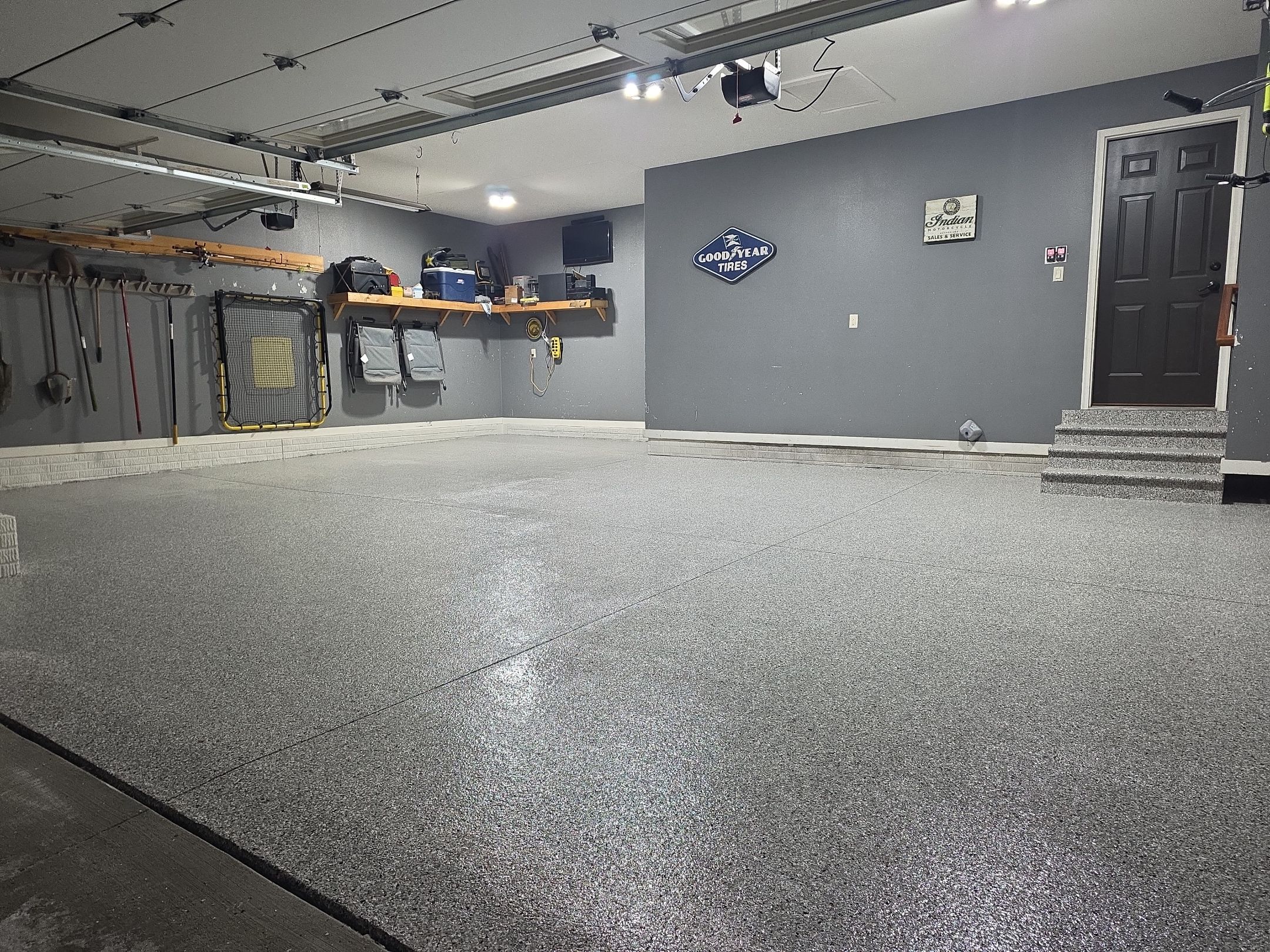 Another Incredible Transformation!  by Revival Concrete Coatings