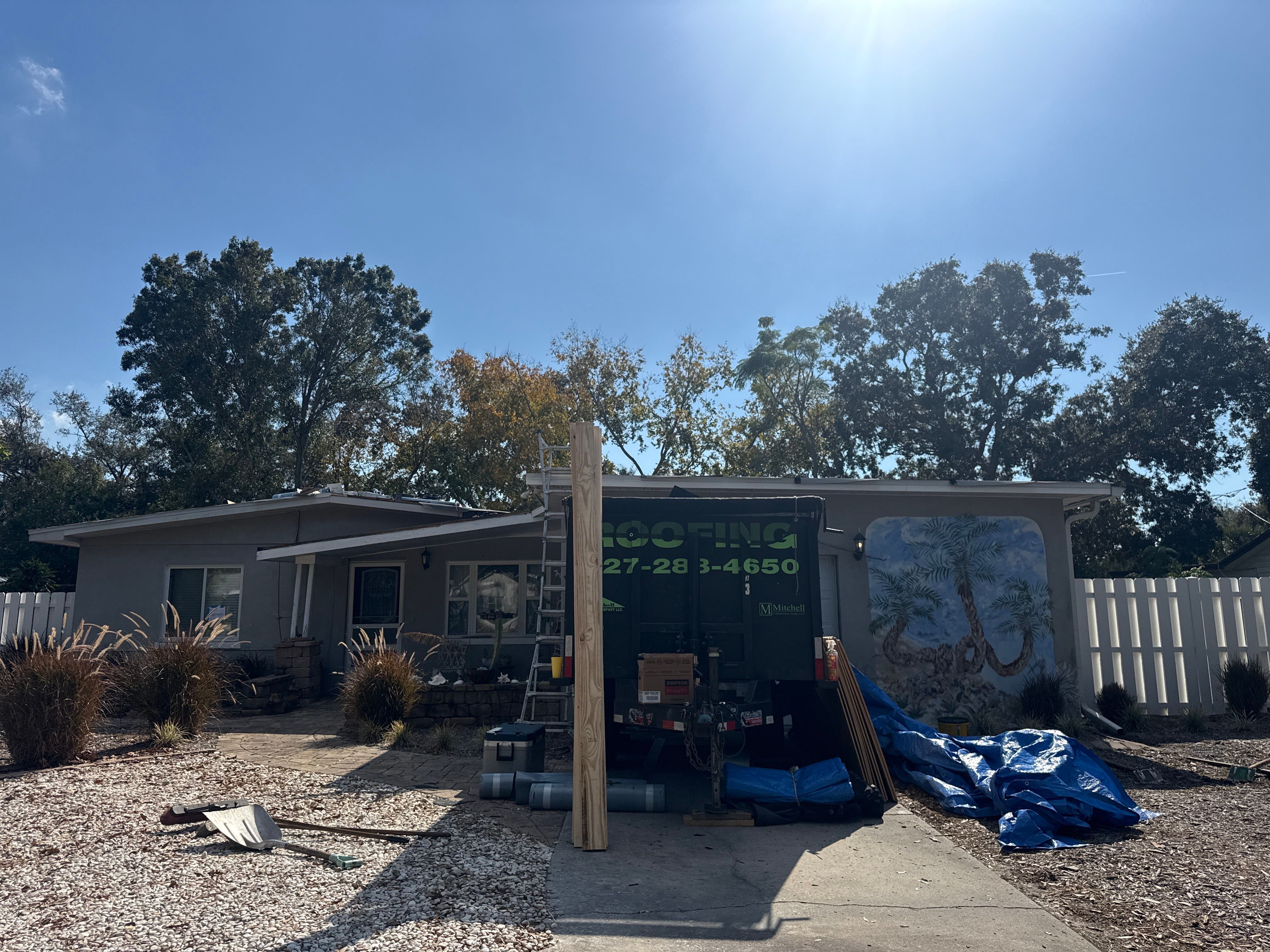 Project in St. Petersburg 33710 by Mitchell Roofing Company LLC 