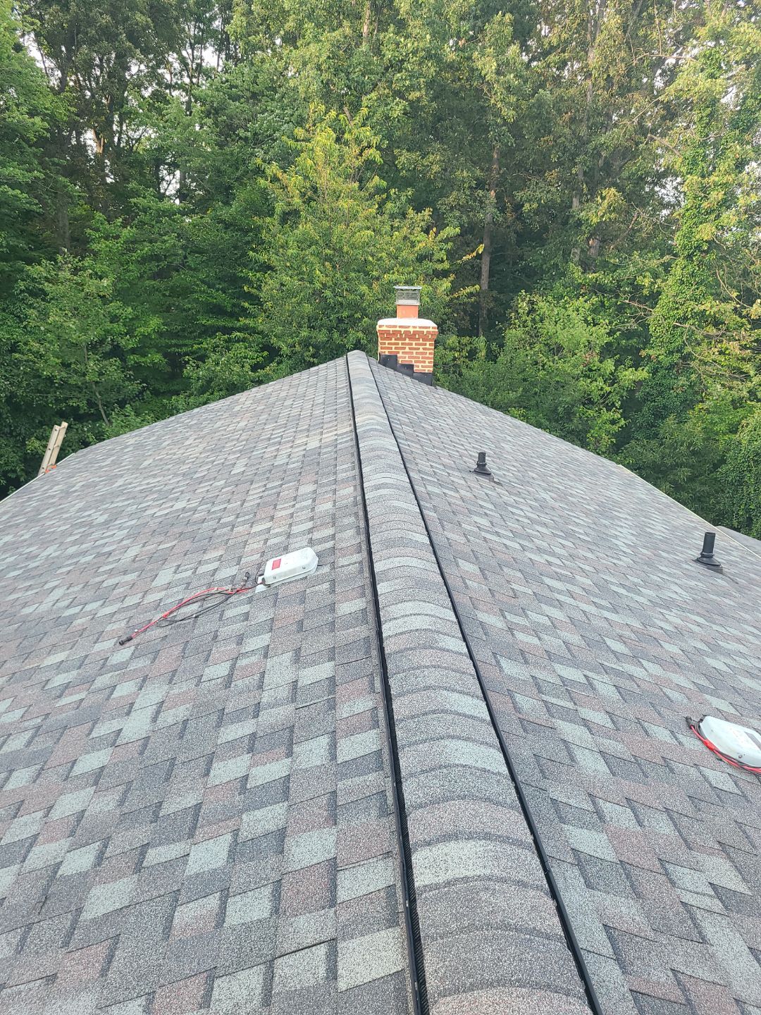 Woodbridge: Roof Replacement with CertainTeed Landmark Pro Designer Shingles in Max Def Colonial Slate by RM Banning, Inc.