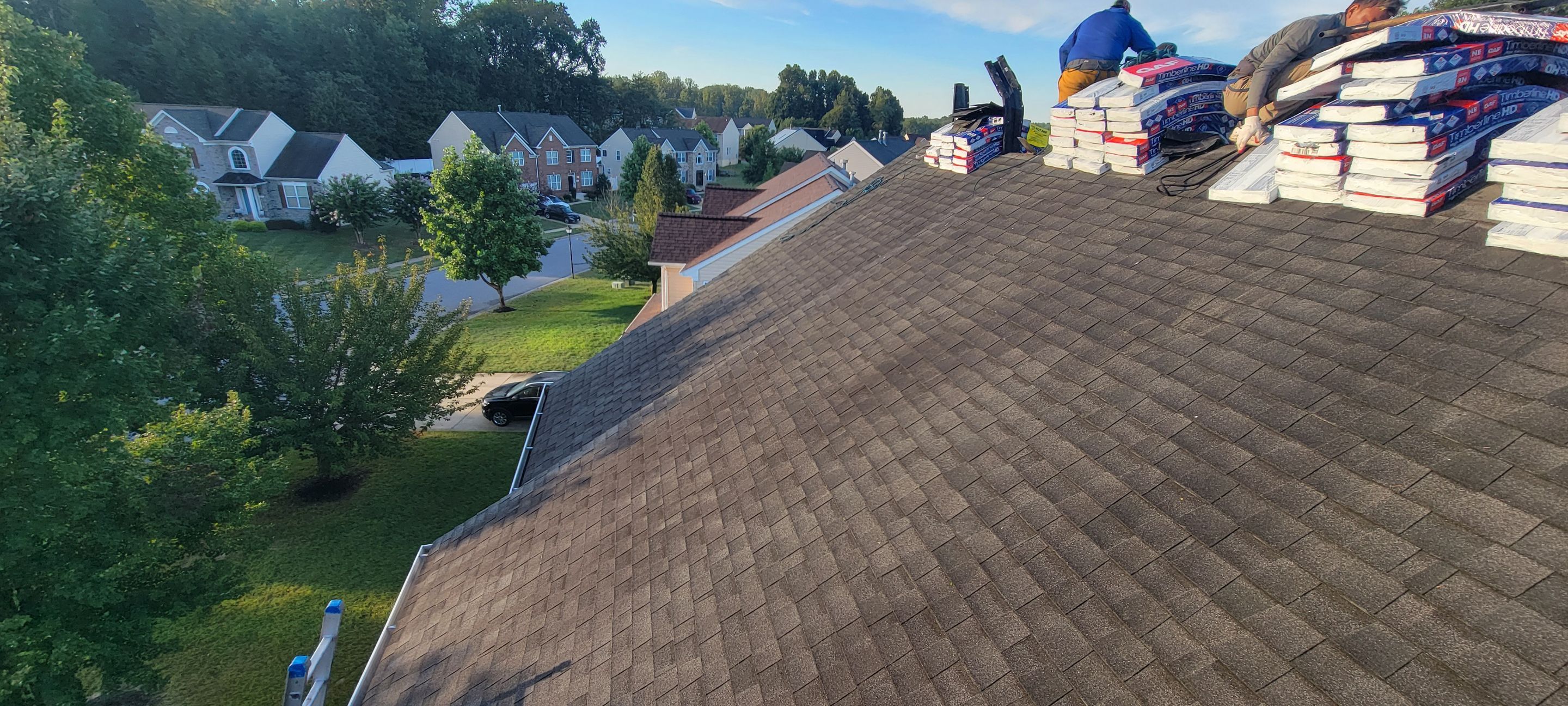Roof Installation using GAF Timberline HDZ by ExteriorPros