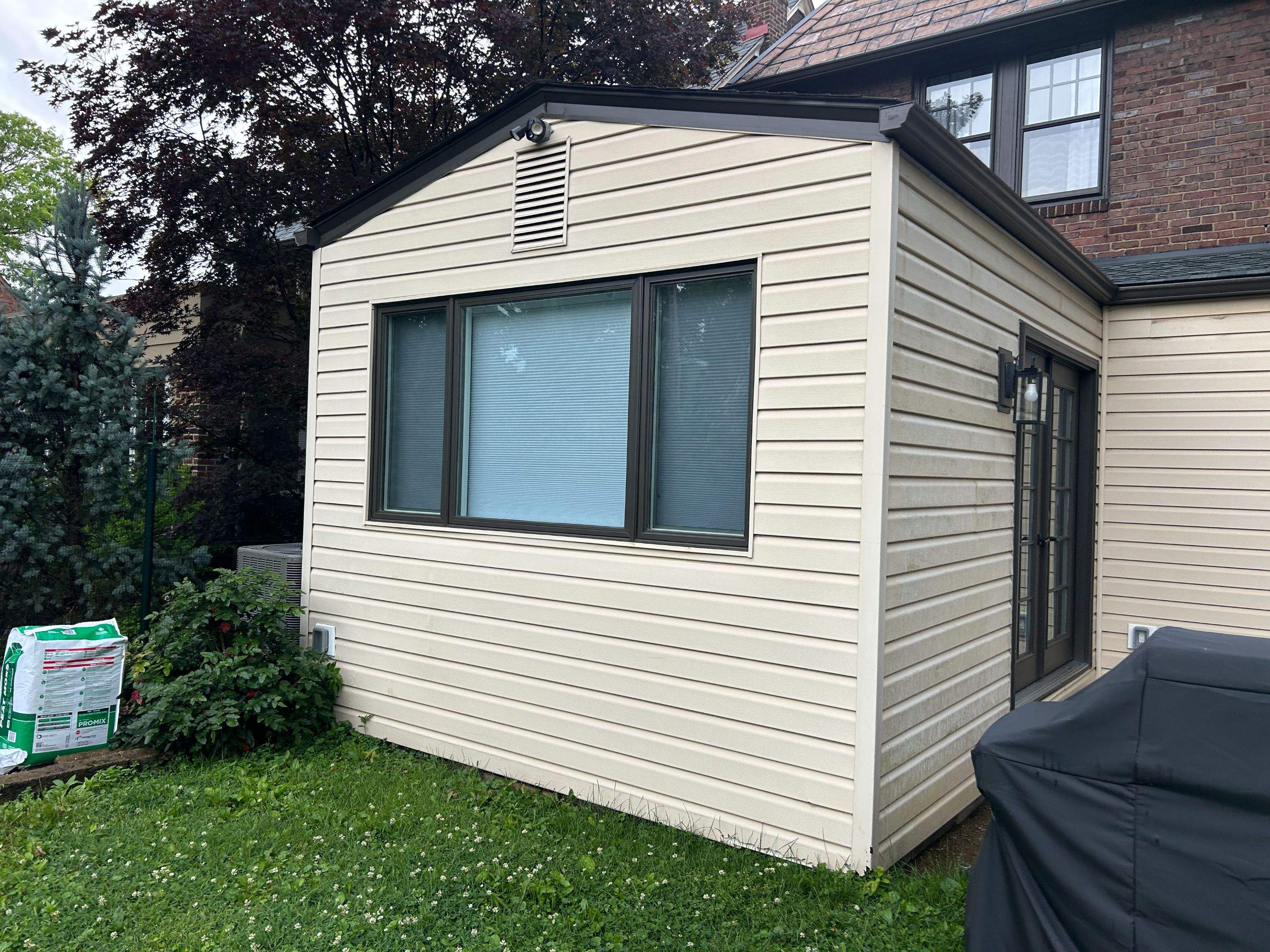 Vinyl Siding Installation and Exterior Repairs for Pittsburgh Home Addition by Ideal Siding Pittsburgh