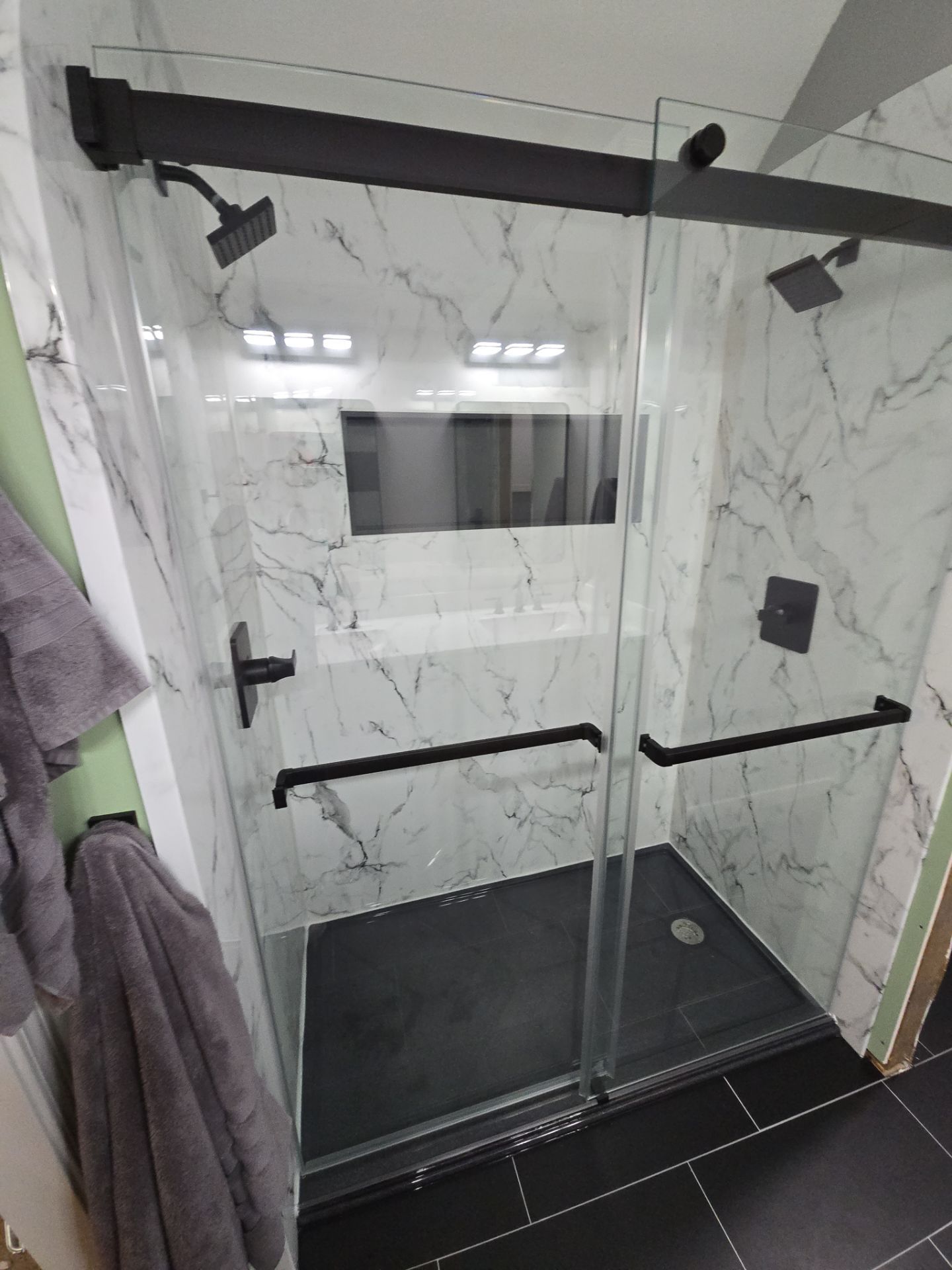 Partial Bathroom Remodel by The Shower Company