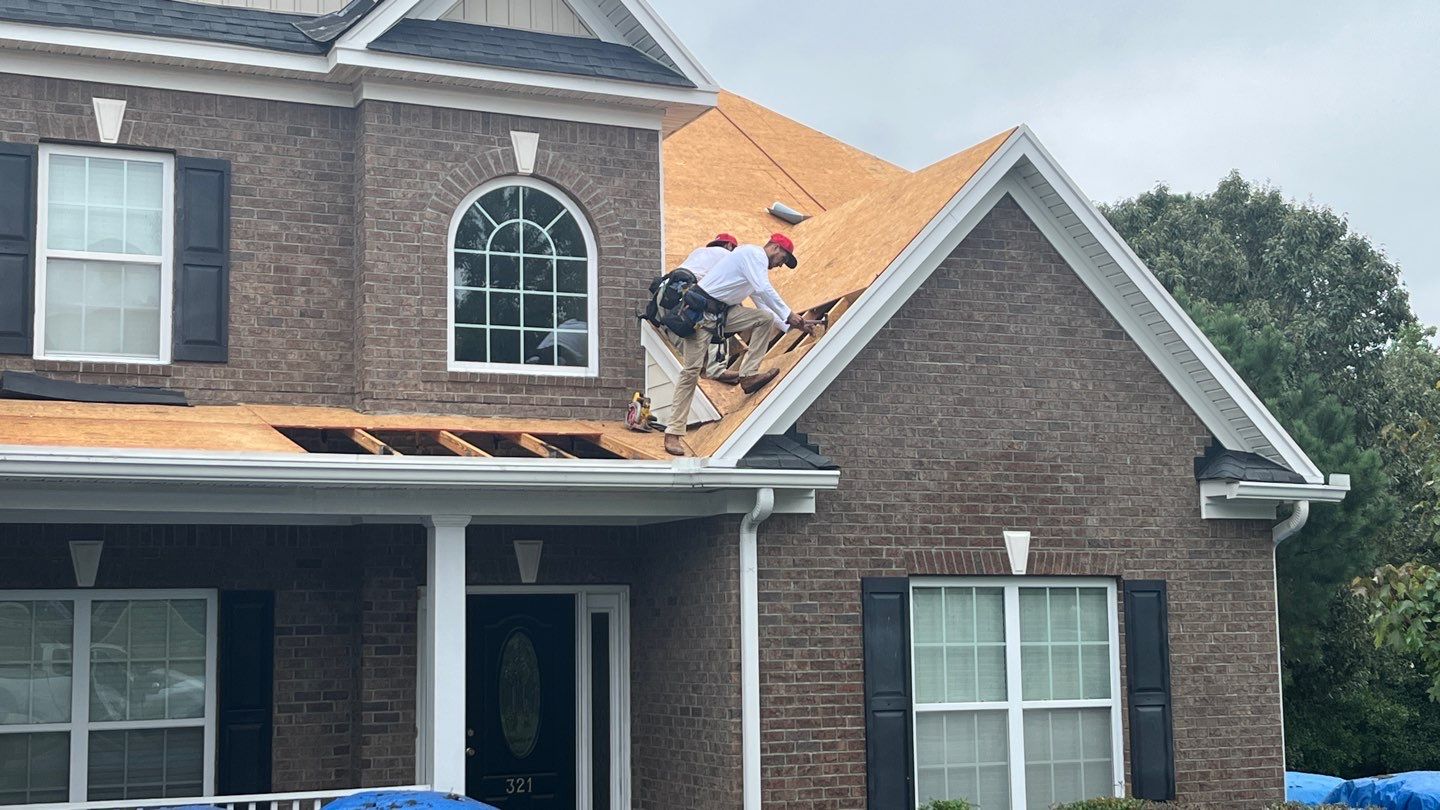 New Hail Damage Roof Replacement  by Midlands Roofing & Exteriors
