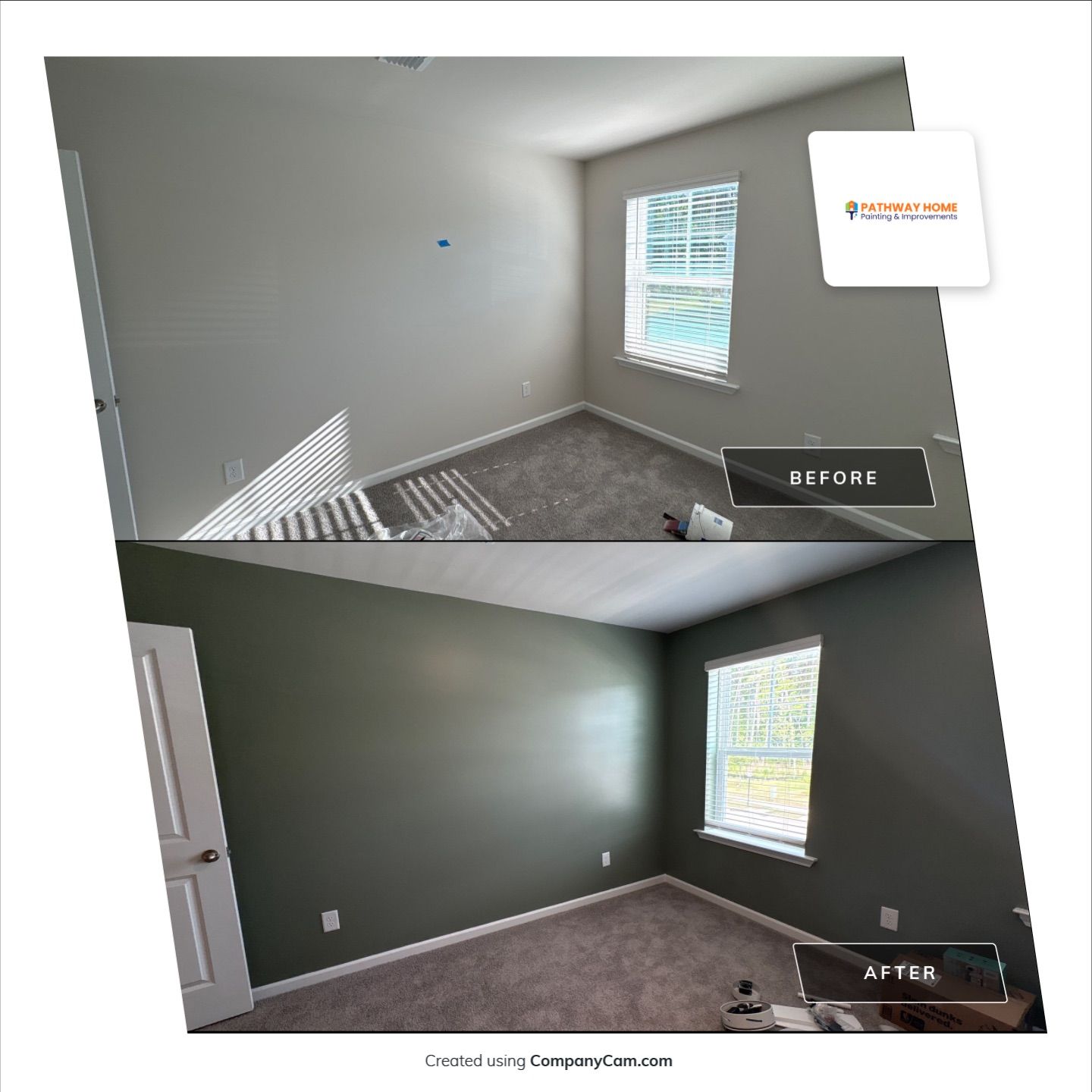 A Nursery Prepared for New Beginnings in Ashley Walk Townes by Pathway Home Painting & Improvements