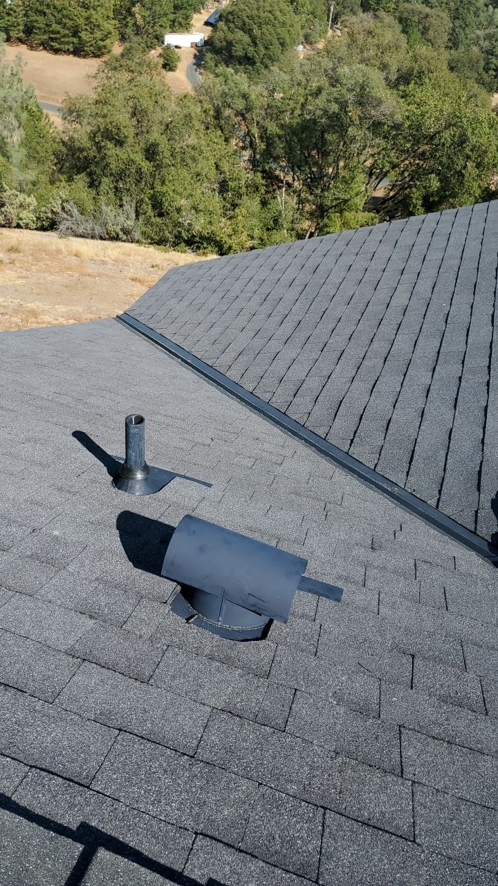 Gutters and new Roof by Byers Enterprises 