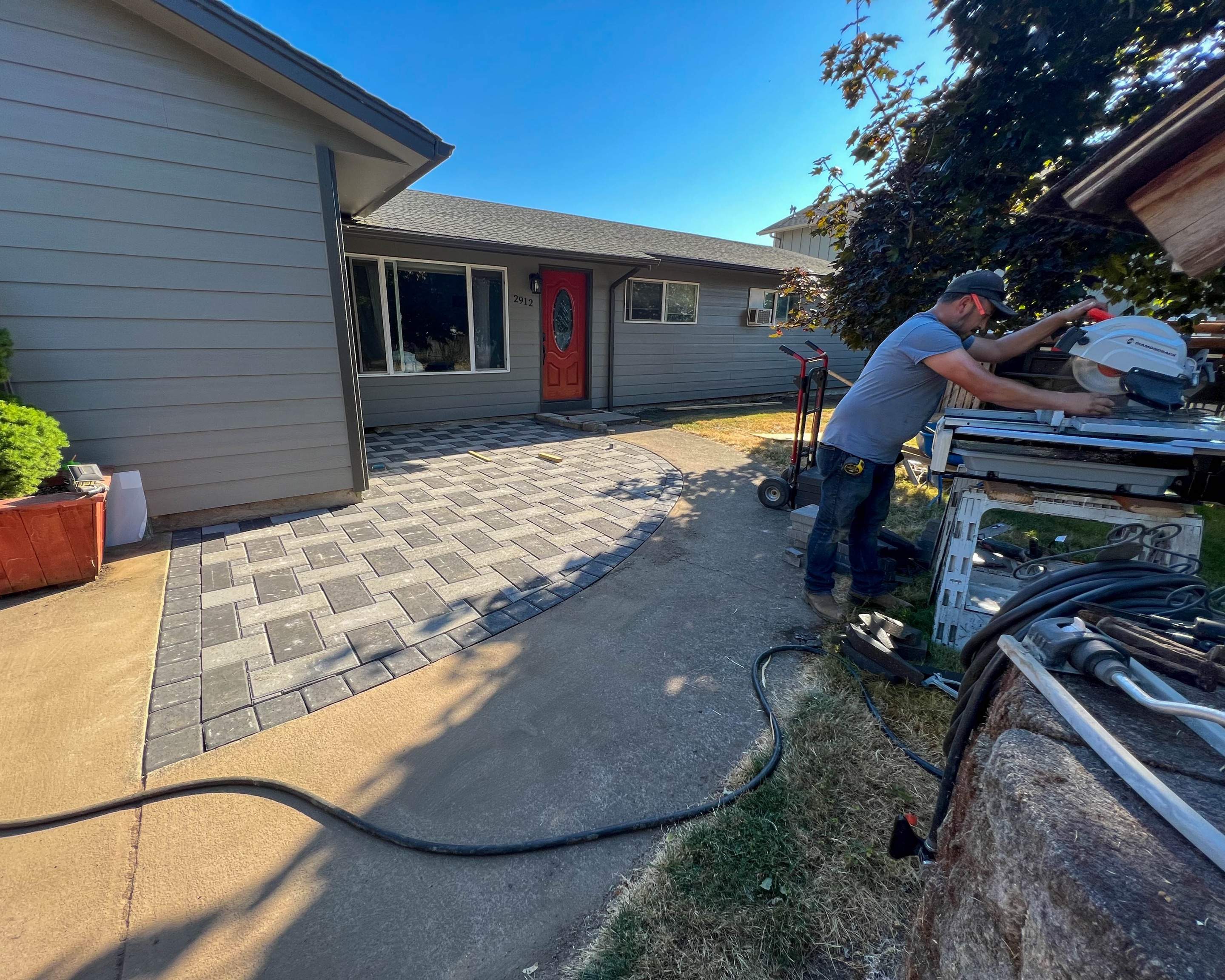 Paver Installation by Villegas Remodeling, LLC