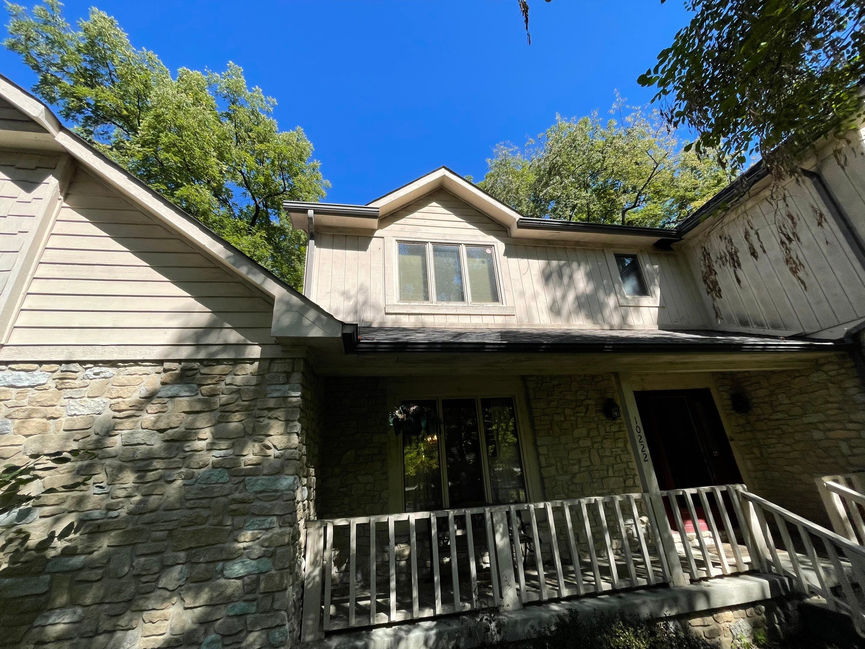 Seabreeze Roof Replacement, Exterior Siding and trim repairs and paint by 317 Roofing & Restorations