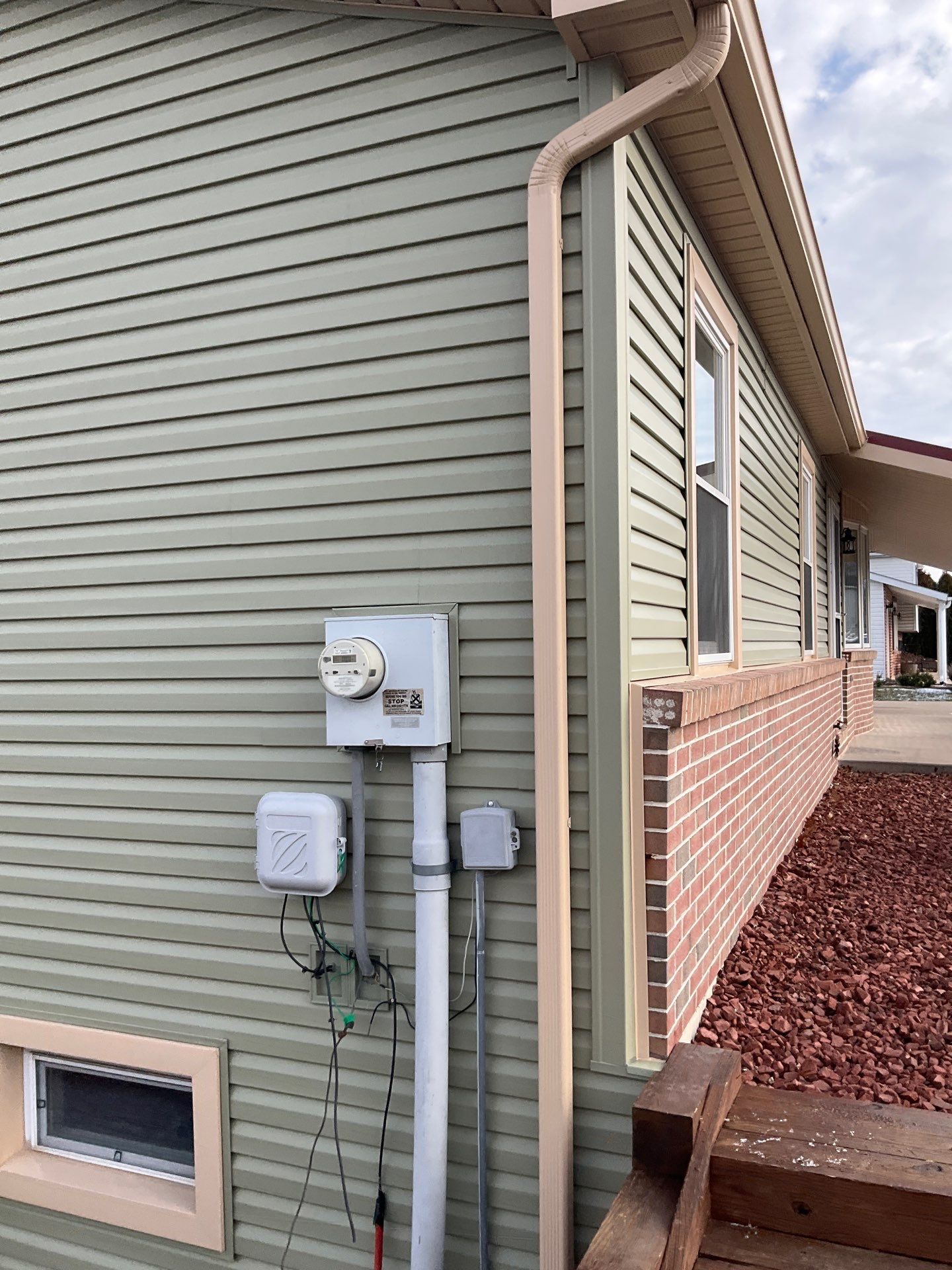 Vinyl Siding Replacement and Patio Door Installation in Elizabethville by Esh Builders