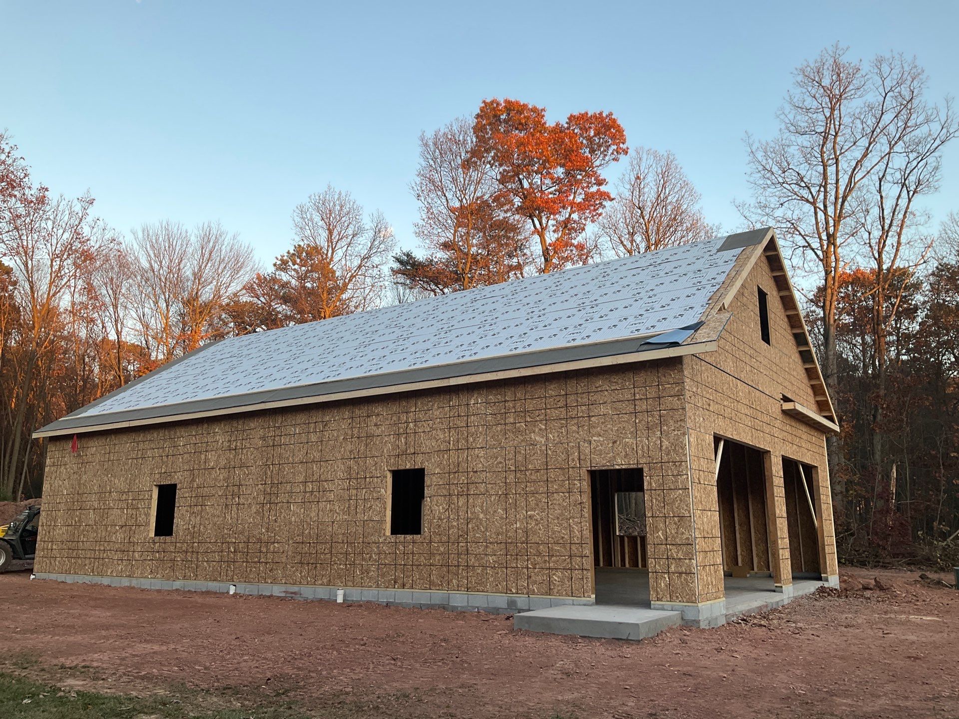 Custom Two-Story Garage with Finished Upper Leve by Esh Builders