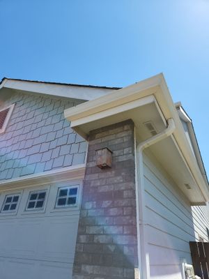 Interior and Exterior gutter clean and Roof Wash