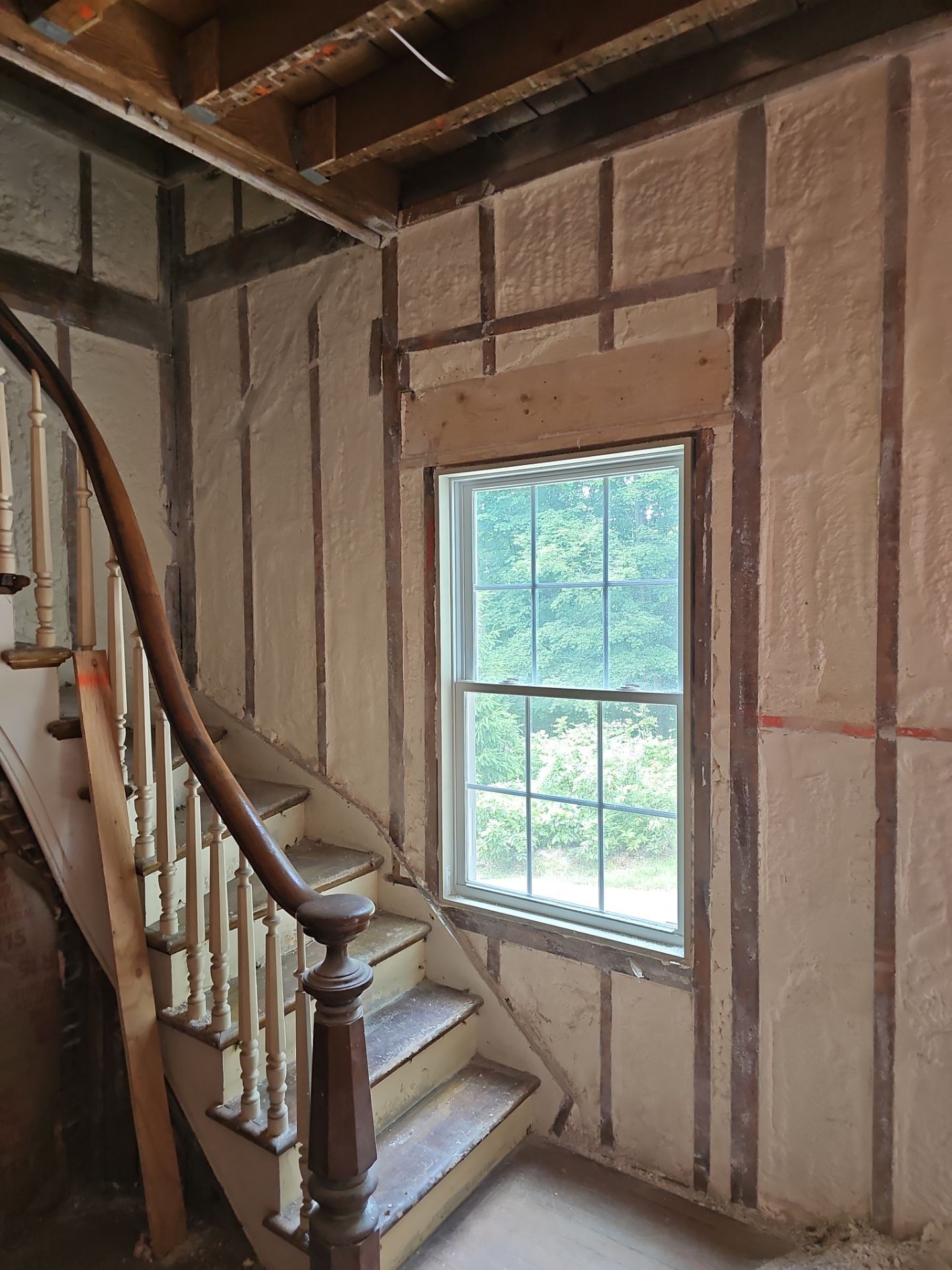 Home Remodel using Closed Cell Spray Foam by NYS Foam & Energy