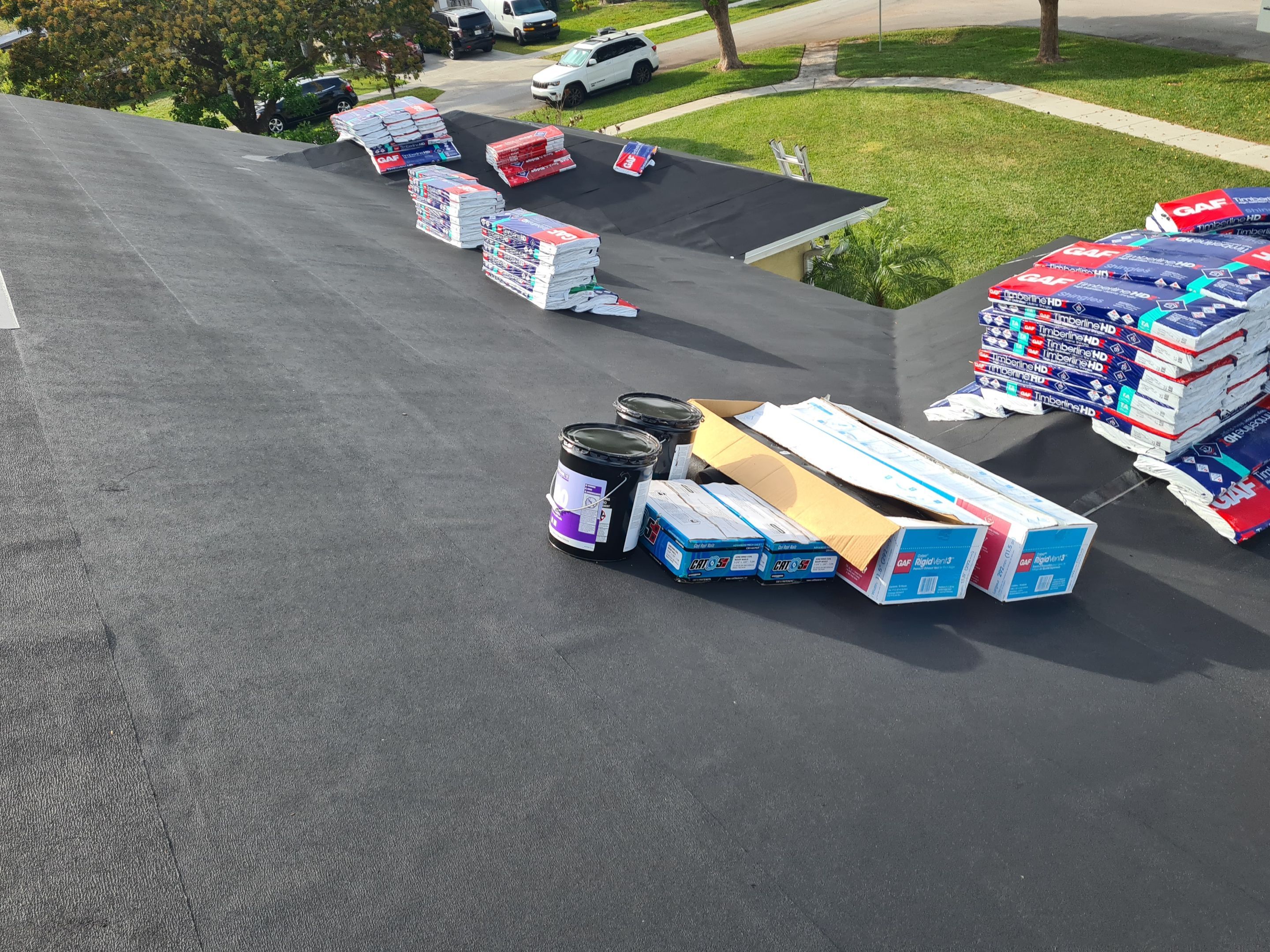 Residential Roofing Installation using GAF by BLUES BROTHERS ROOFING