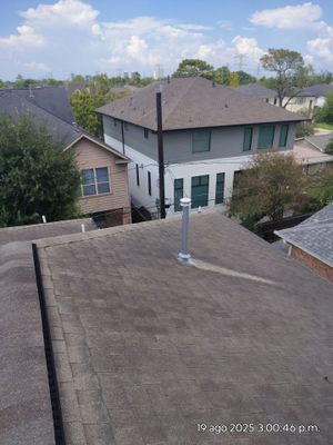 Project in Bellaire by ez roof and construction