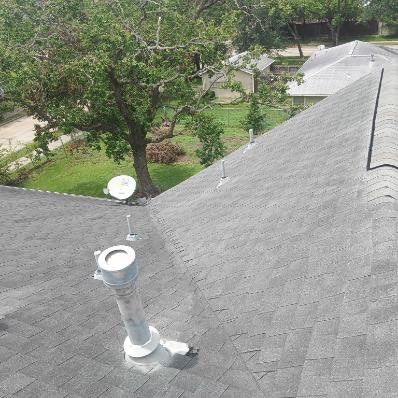 Hail Damage using Owen's Corning Duration (Lifetime) Shingles by Roof Repair Company