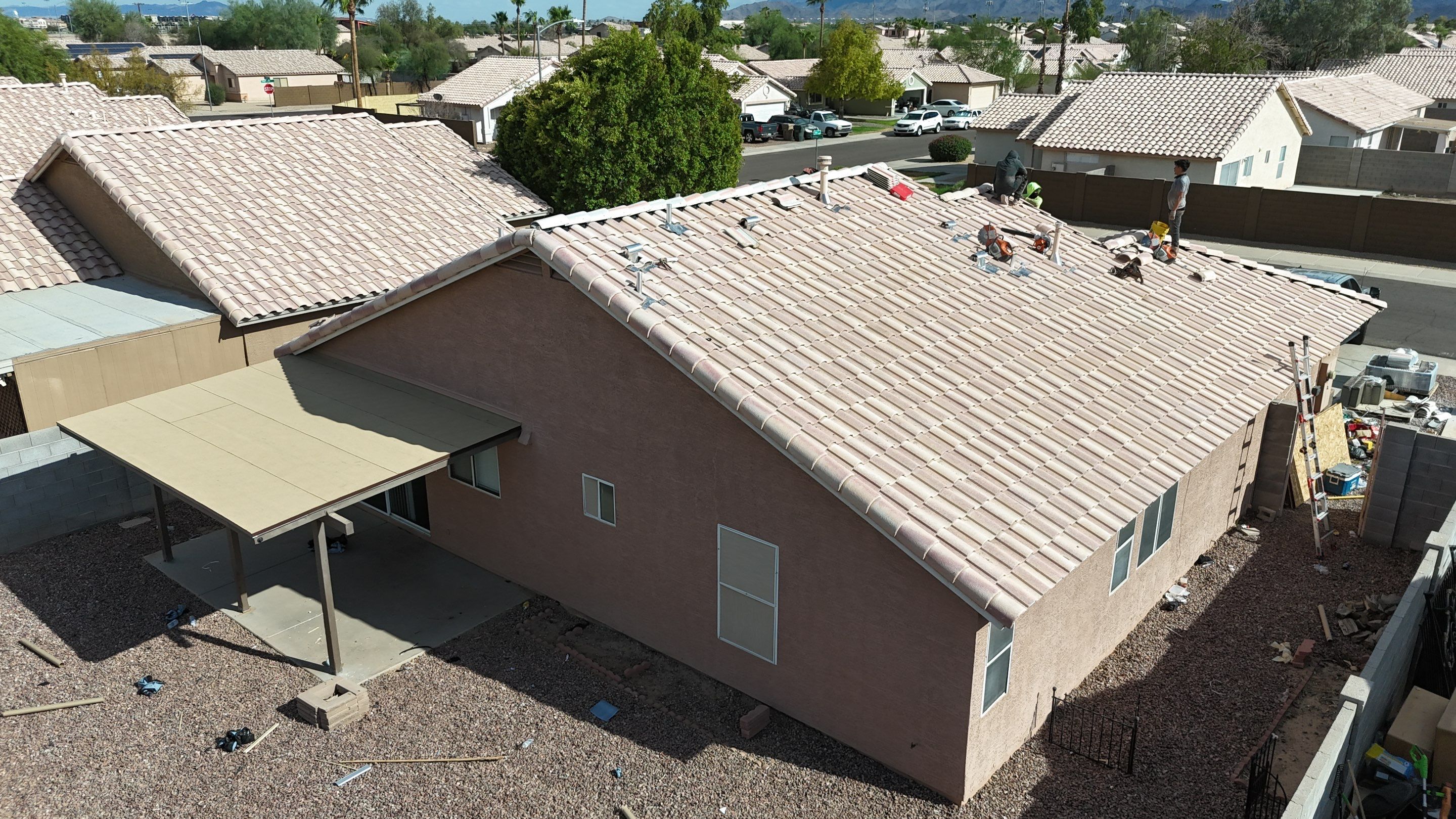 Project in Goodyear, AZ by Saint Roofing