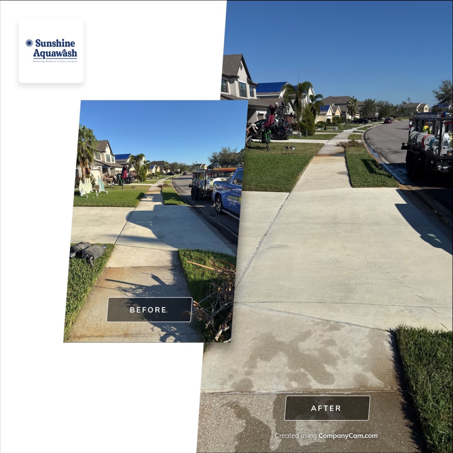 Comprehensive Concrete and Vinyl Fence Cleaning in Willow Walk Community, Palmetto, FL by Sunshine AquaWash