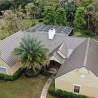 24ga 1.5" Snap-Lock Medium Bronze by Total Roofing System The Metal Roof Experts