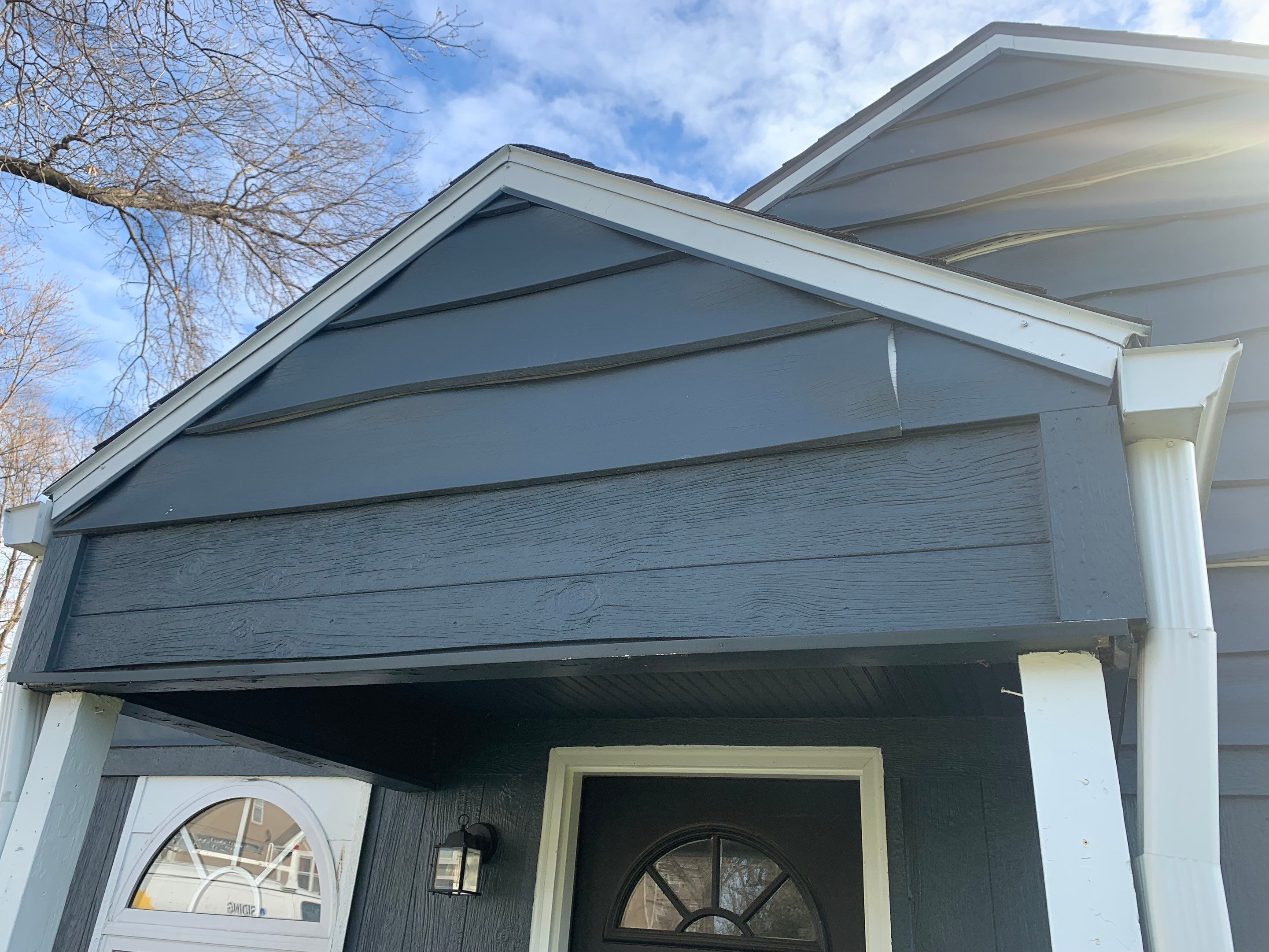 Siding Installation using Shake Siding by EEC Windows, Siding & Roofing