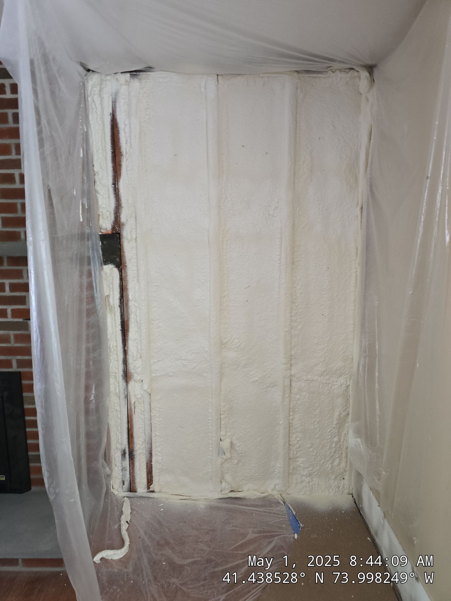 Attic Insulation using open cell spray foam by NYS Foam & Energy