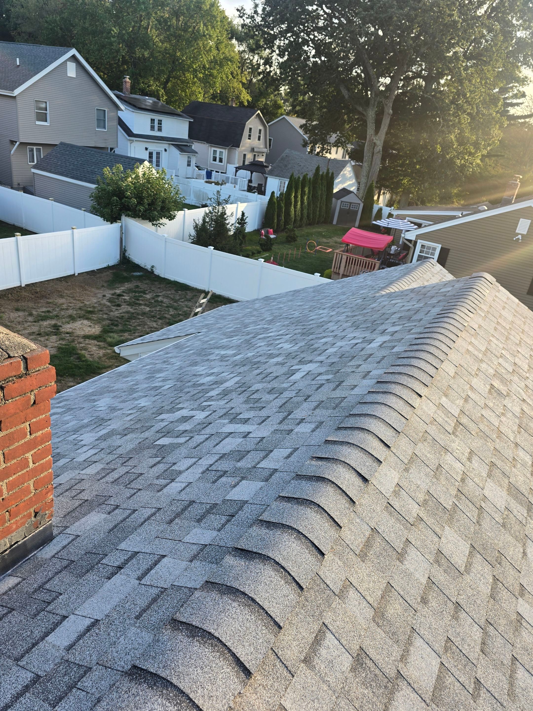 Residential Roofing Installation using Owens Corning TruDefinition Duration Sierra Gray by A Plus Exterior