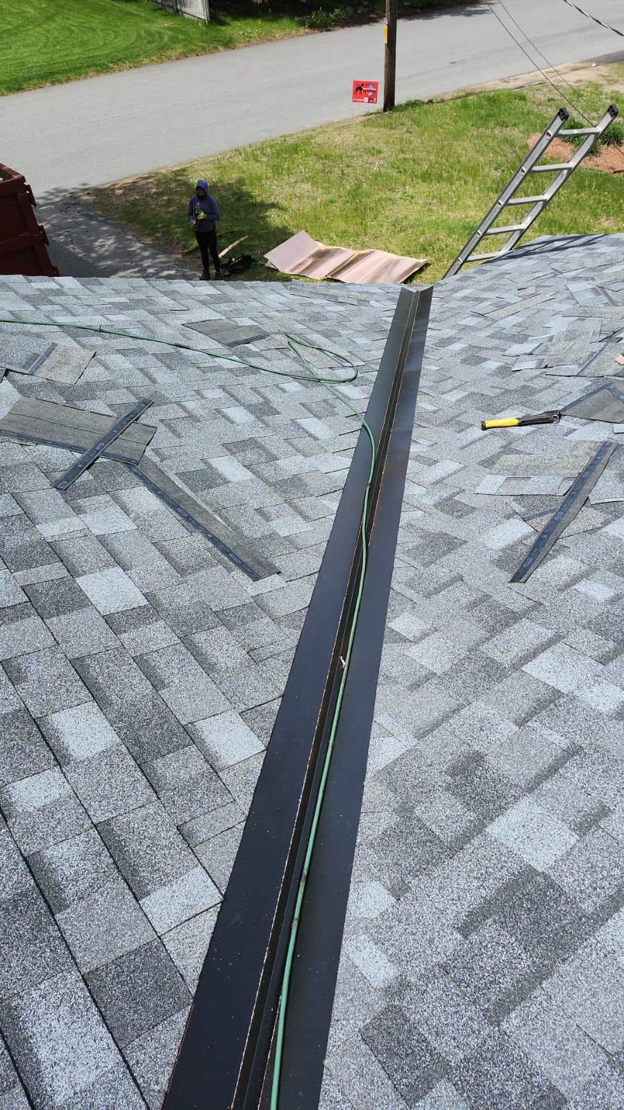 Roof Replacement + Ice Belt + Metal Valleys | Chelmsford, MA by Mighty Dog Roofing of Greater Middlesex County