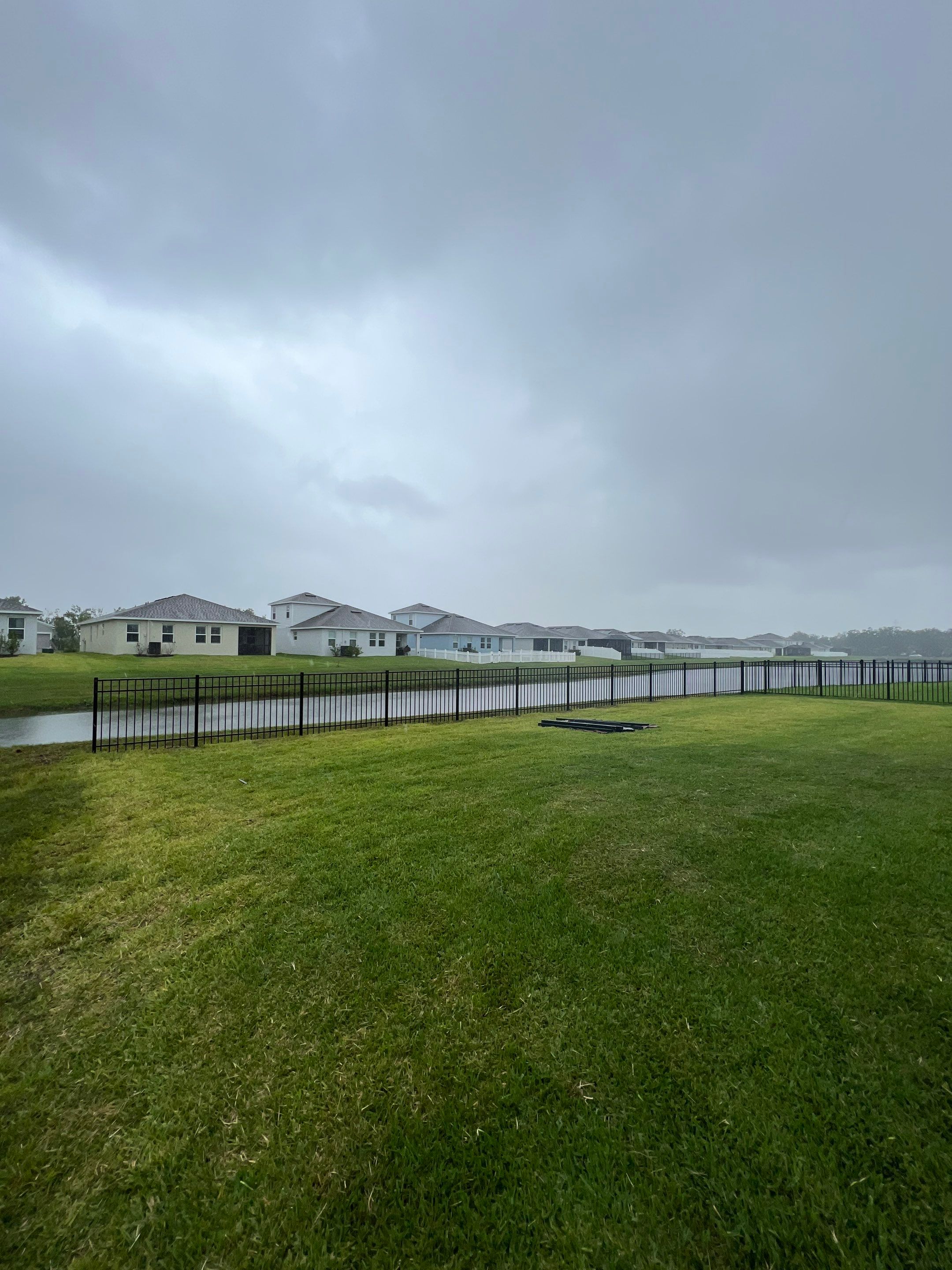 Parrish, FL 4ft. Tall 3-rail Black Aluminum Fence by Asap fence and gates, LLC