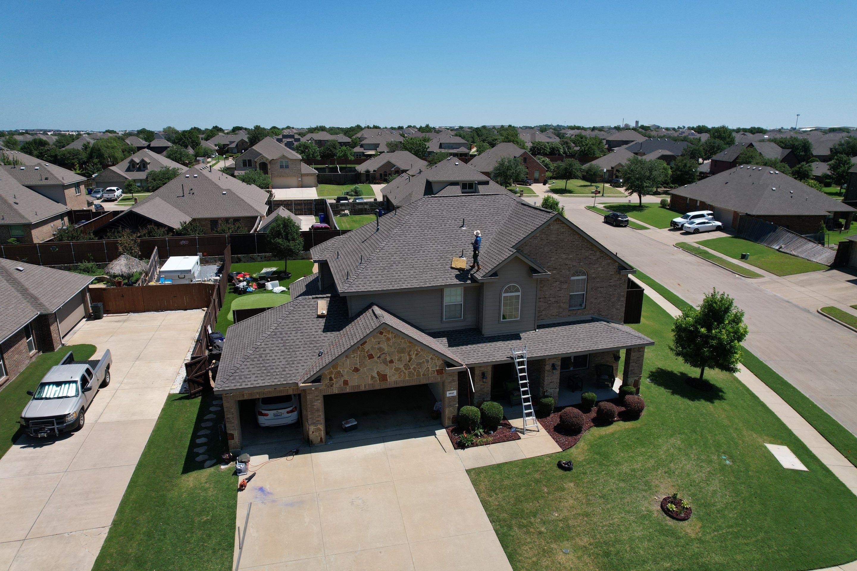 Project in Forney  by Zeus Exteriors