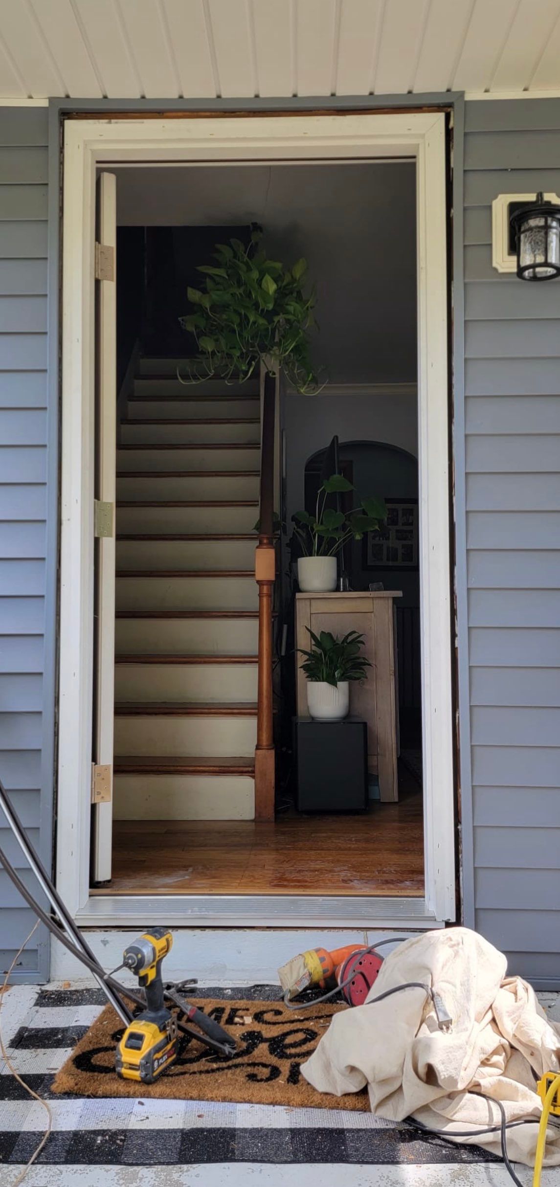 Door Installation using Thermatru by A Plus Exterior