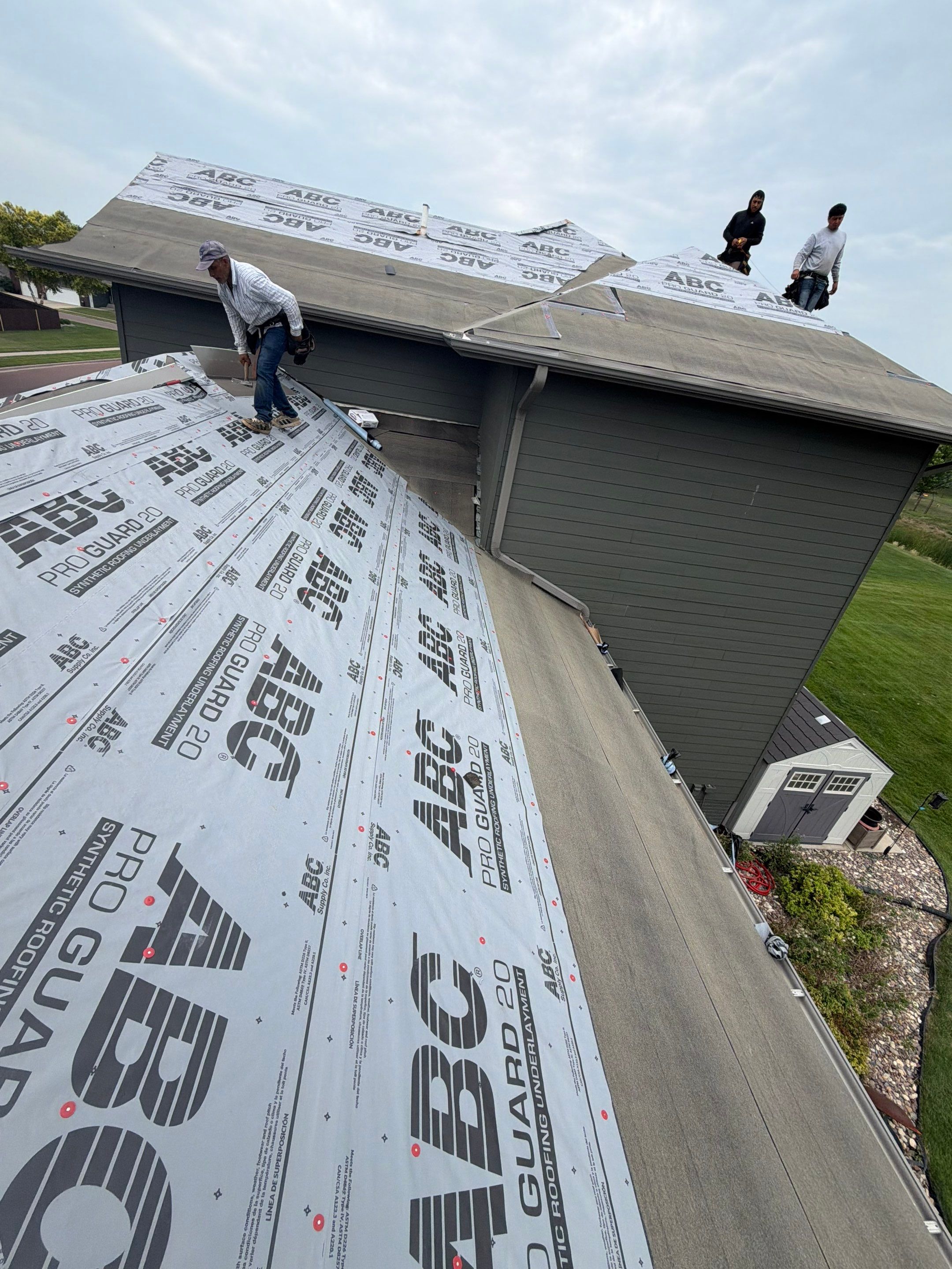Sioux Falls Roof  by Lightning Exteriors