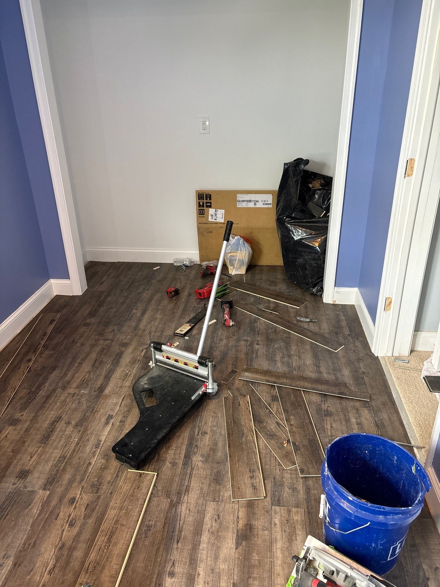Interior Remodel & Basketball Goal Installation – Middletown, DE by Laser Focused Solutions LLC