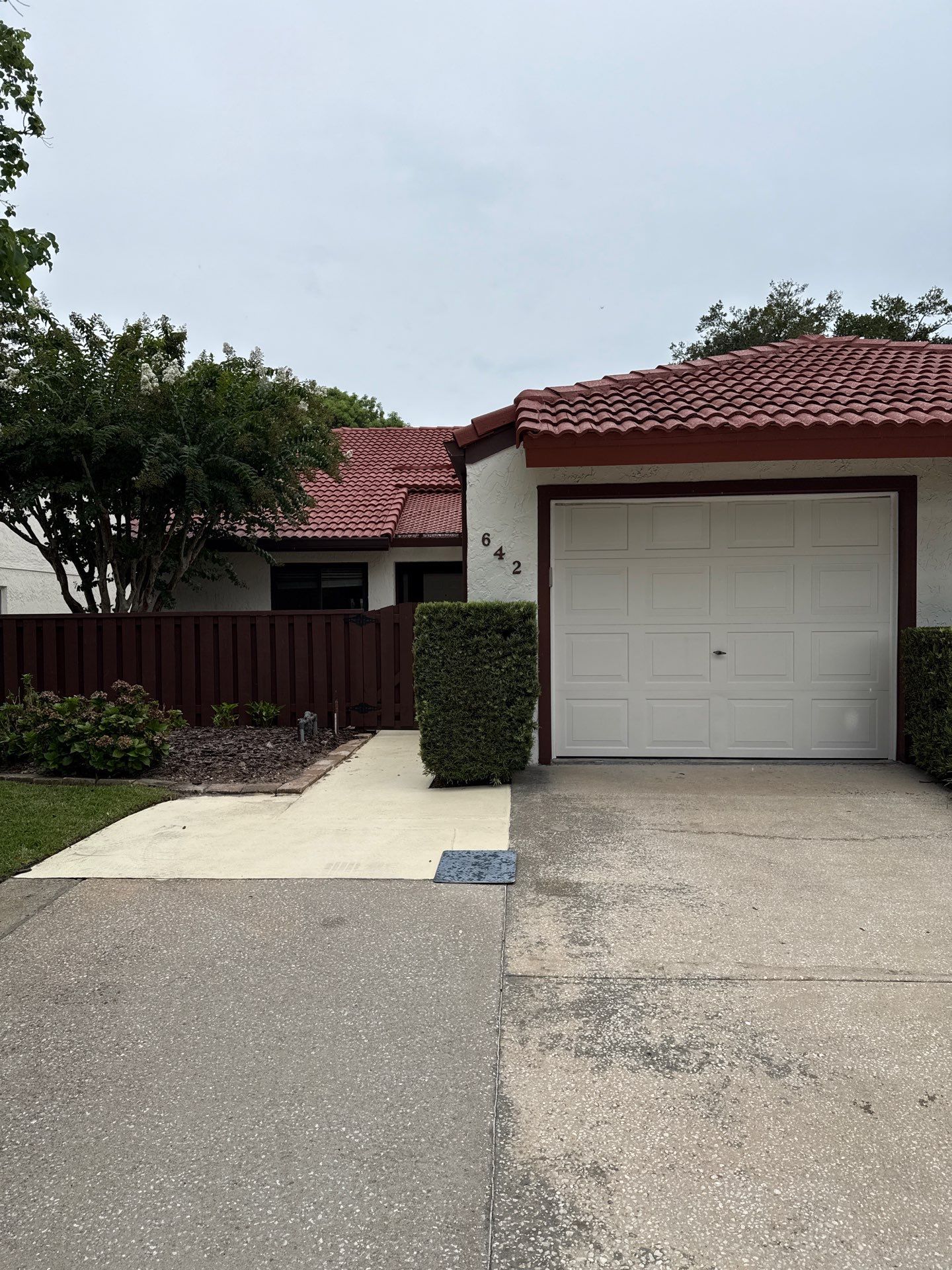 Residential Tile Roof Replacement and Gutter Installation in Winter Park by Pinnacle Roofing Group