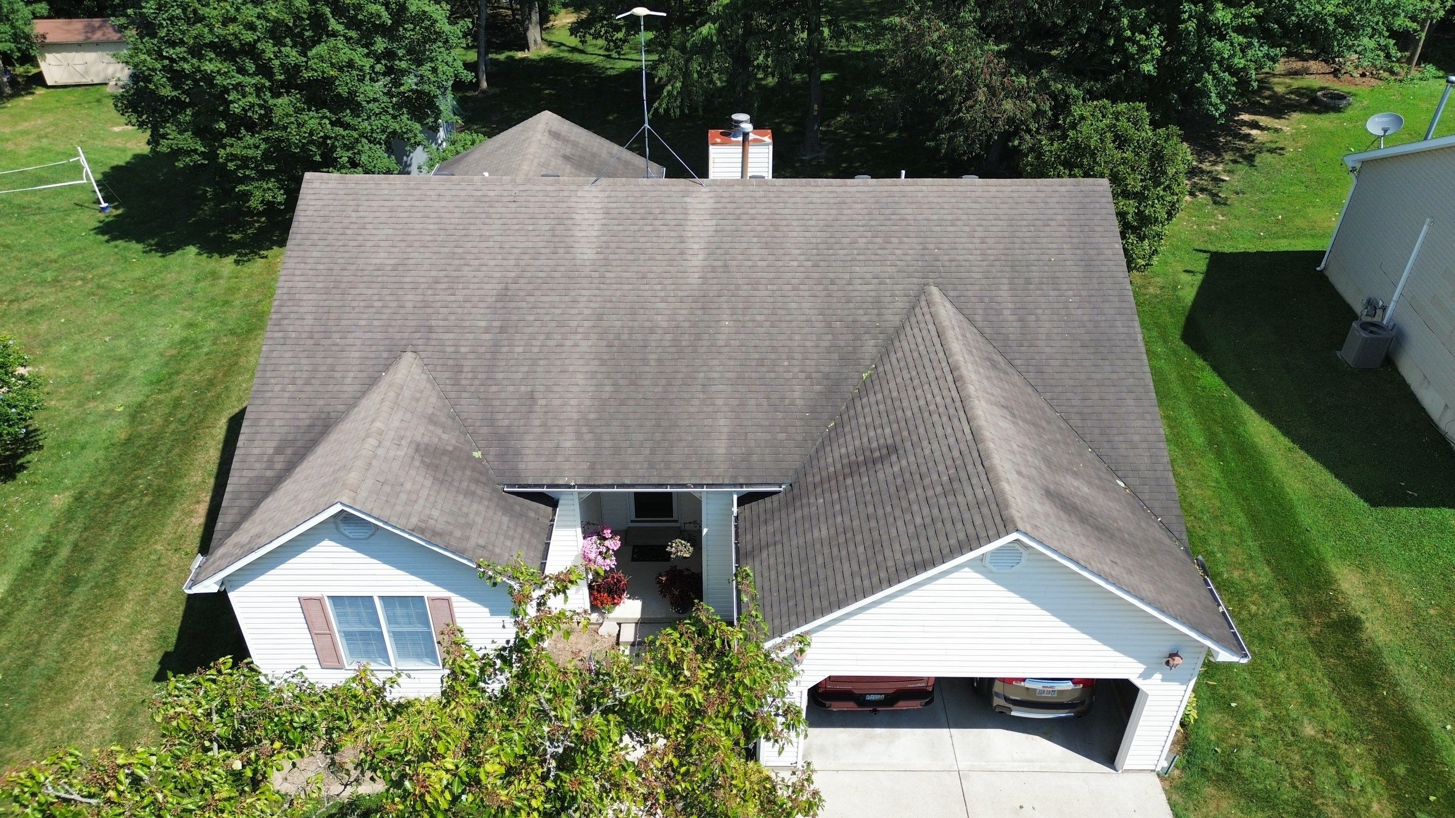 Residential Roofing Installation using Timberline HDZ Shingles - Hickory by RoofX 