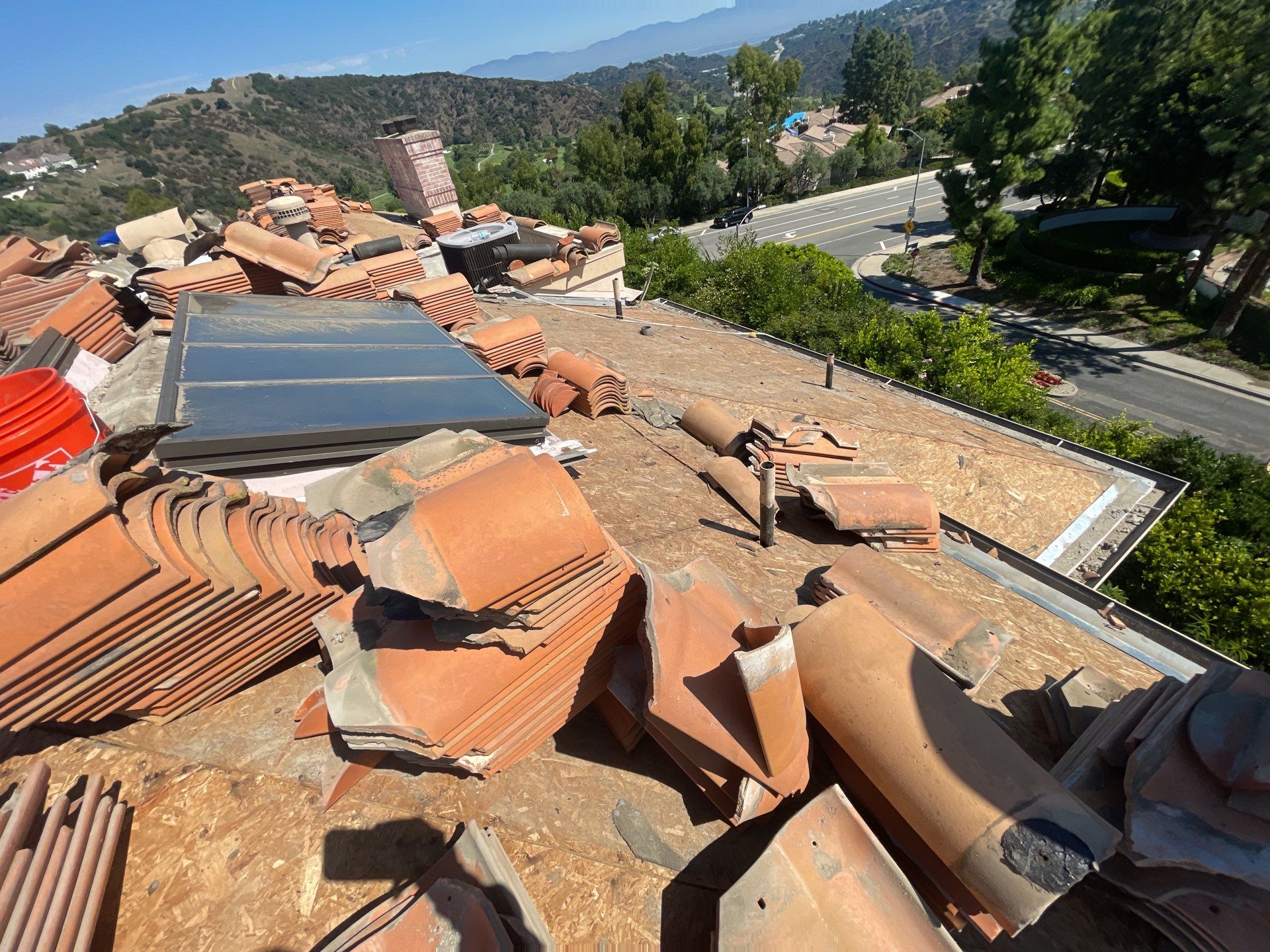 Tile Reset Project- Los Angeles CA 90049 by Epic Roof Replacement