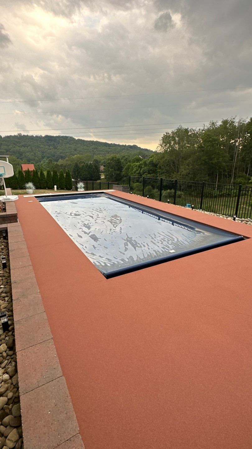 Pool Deck Project in Venetia by Floors in a Day, Inc