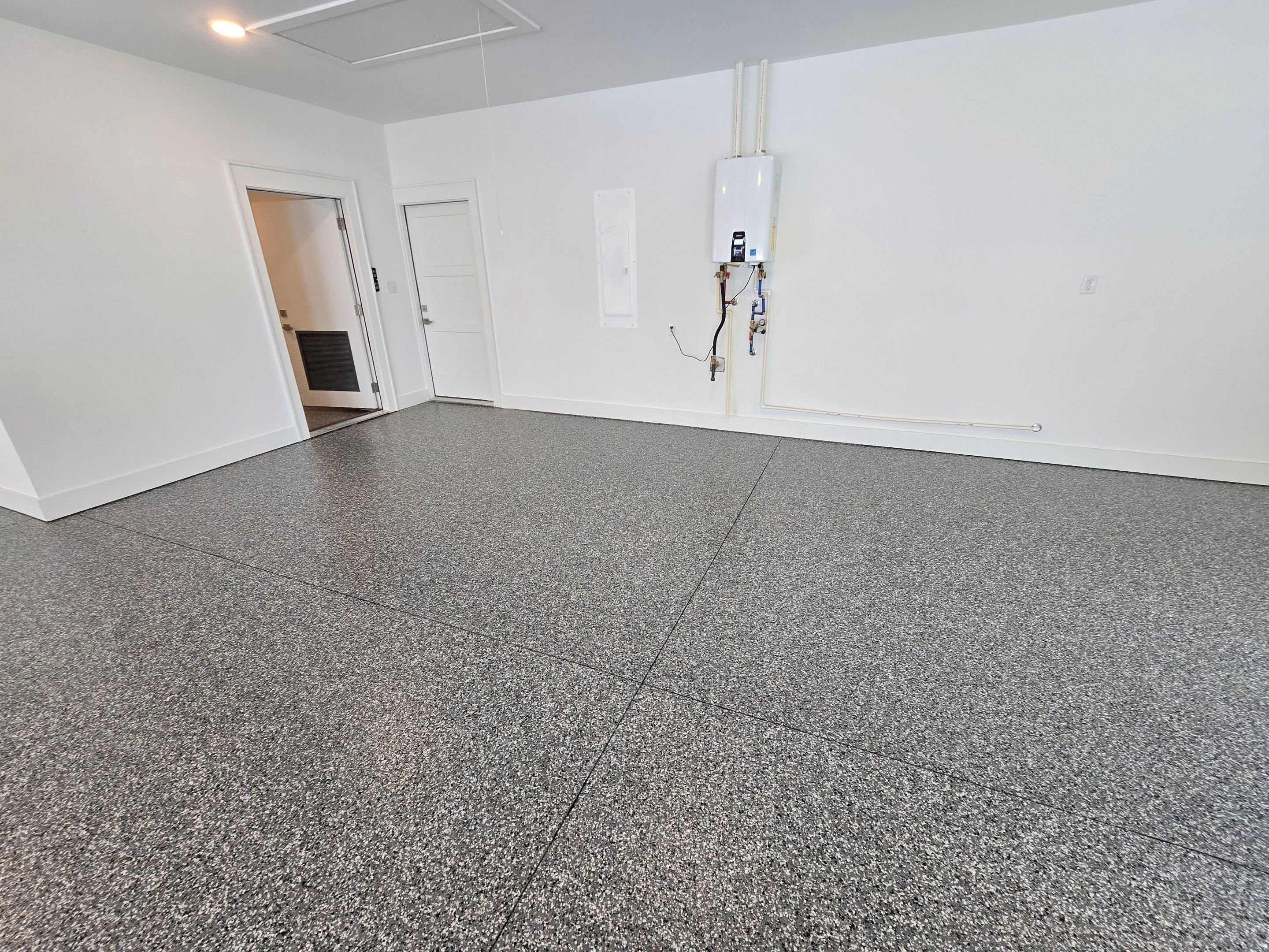 Garage using Wombat by Elite Floor Solutions