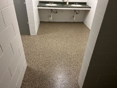 Bathroom Repaint & Epoxy Floor coating