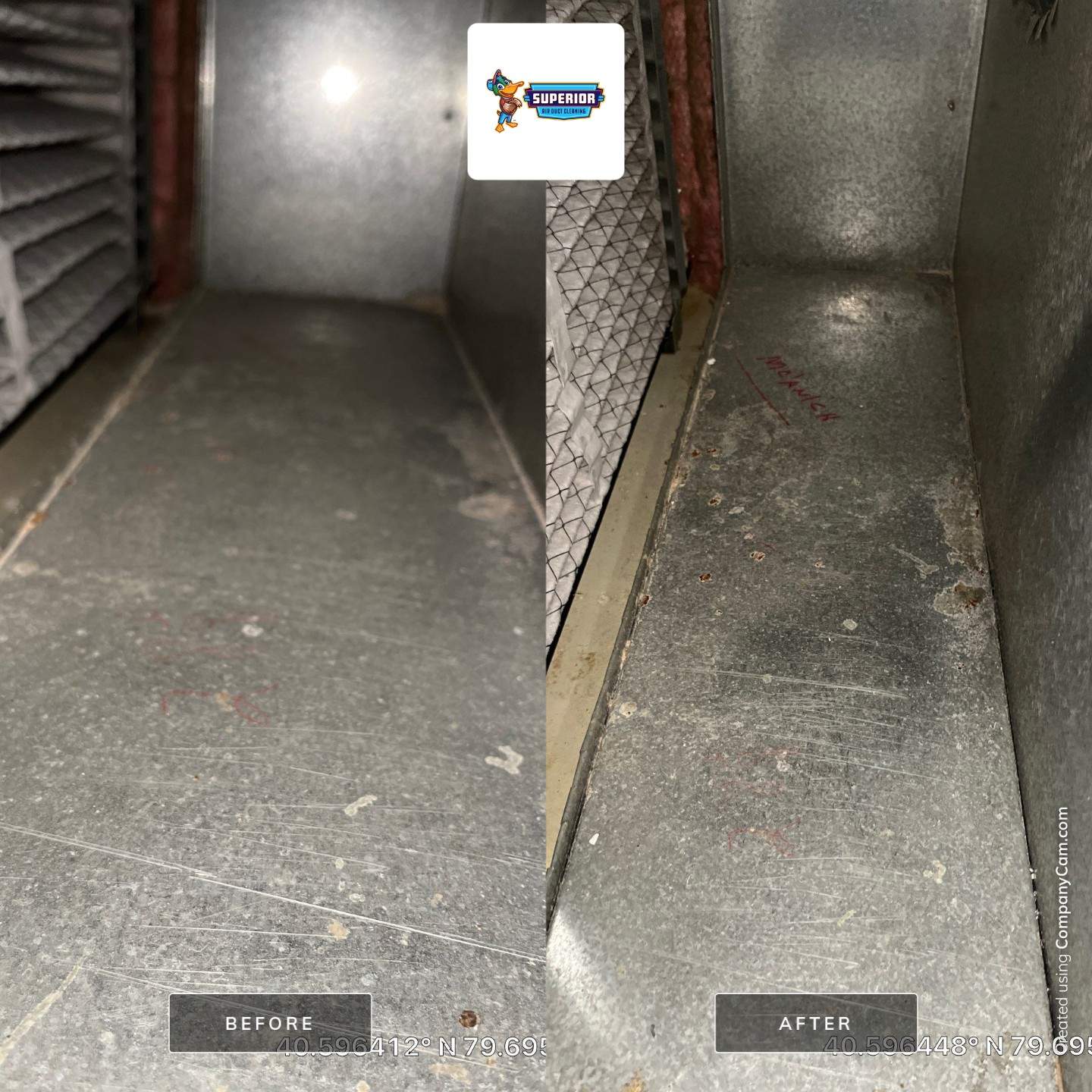 Air Duct Cleaning With a Vacuum Truck in Lower Burrell, PA by Superior Air Duct Cleaning
