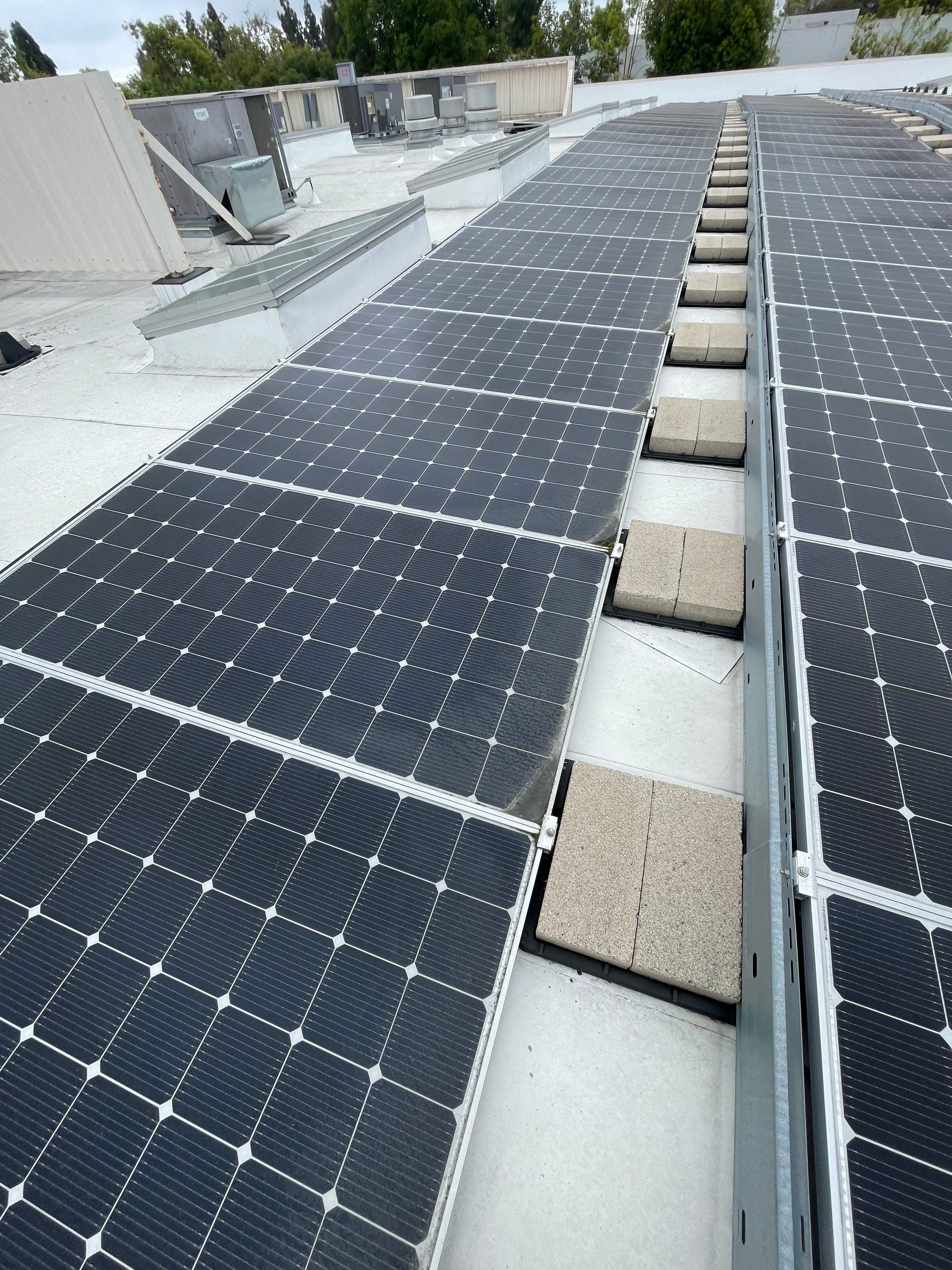 Commercial Solar Cleaning by Palm Coast Solar Cleaning