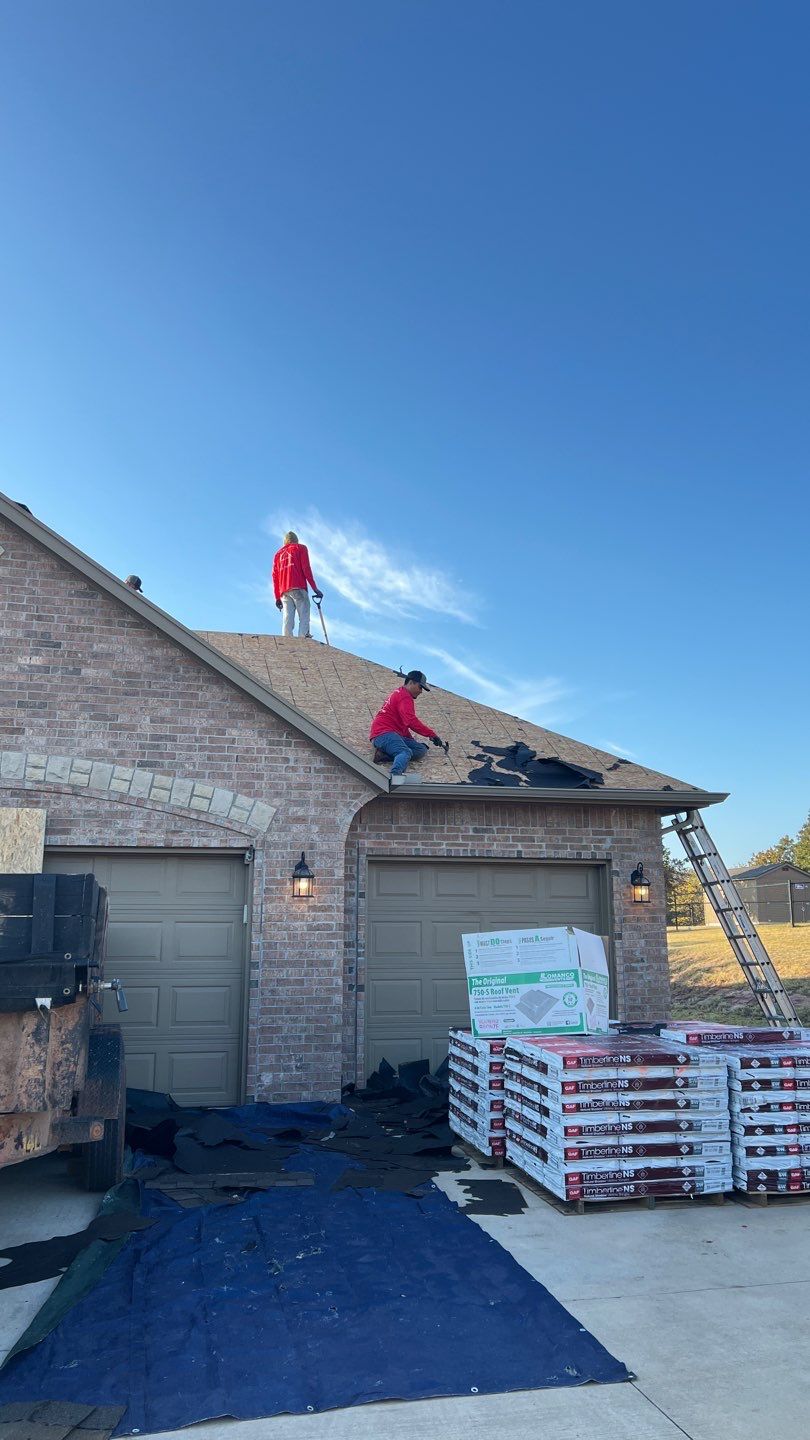 Residential Roofing Installation using GAF Natural Shadow  by A & H Roofing and Contracting