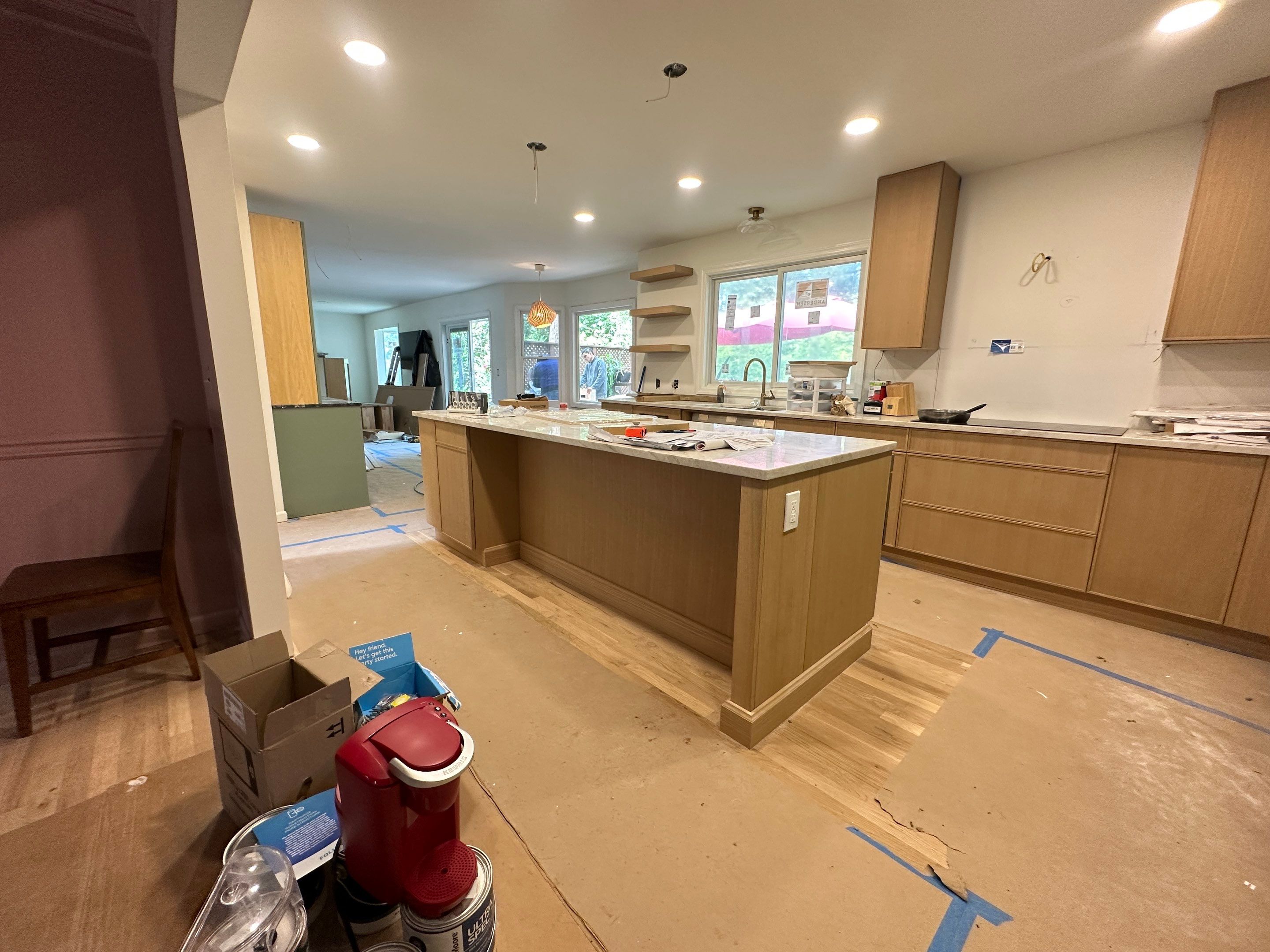 Kitchen Remodel using Cabinets by Home Concepts Construction
